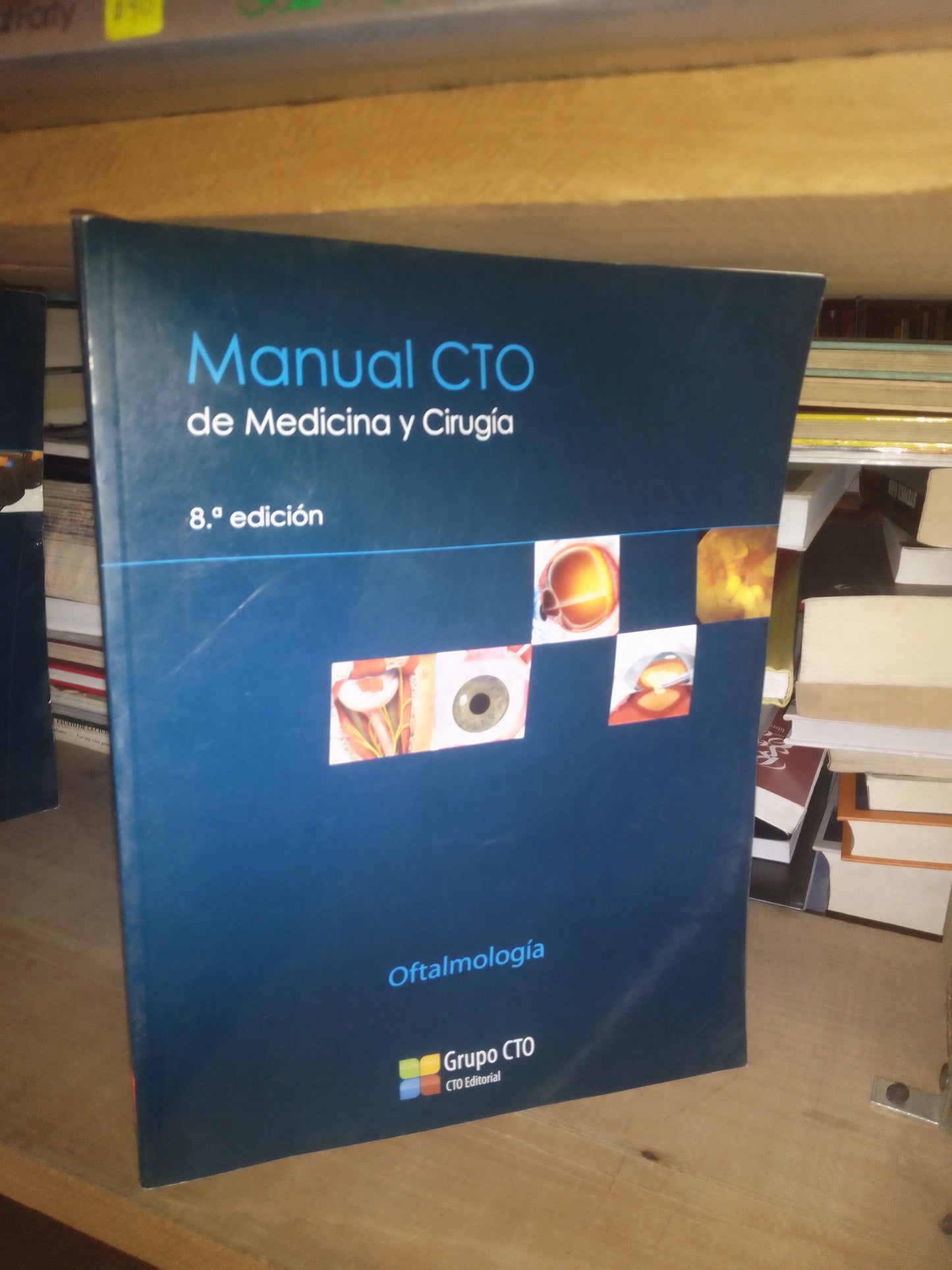 MANUAL CTO DE MEDICINA Y CIRUGÍA OFTALMOLOGÍA POR JULIO GONZÁLEZ MARTÍN-MORO USADO MEDICINA LITERARIO 207