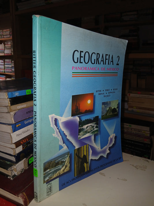 GEOGRAFÍA 2 PANORÁMICA DE MÉXICO (VARIOS AUTORES) USADO GEOGRAFÍA LITERARIO 207