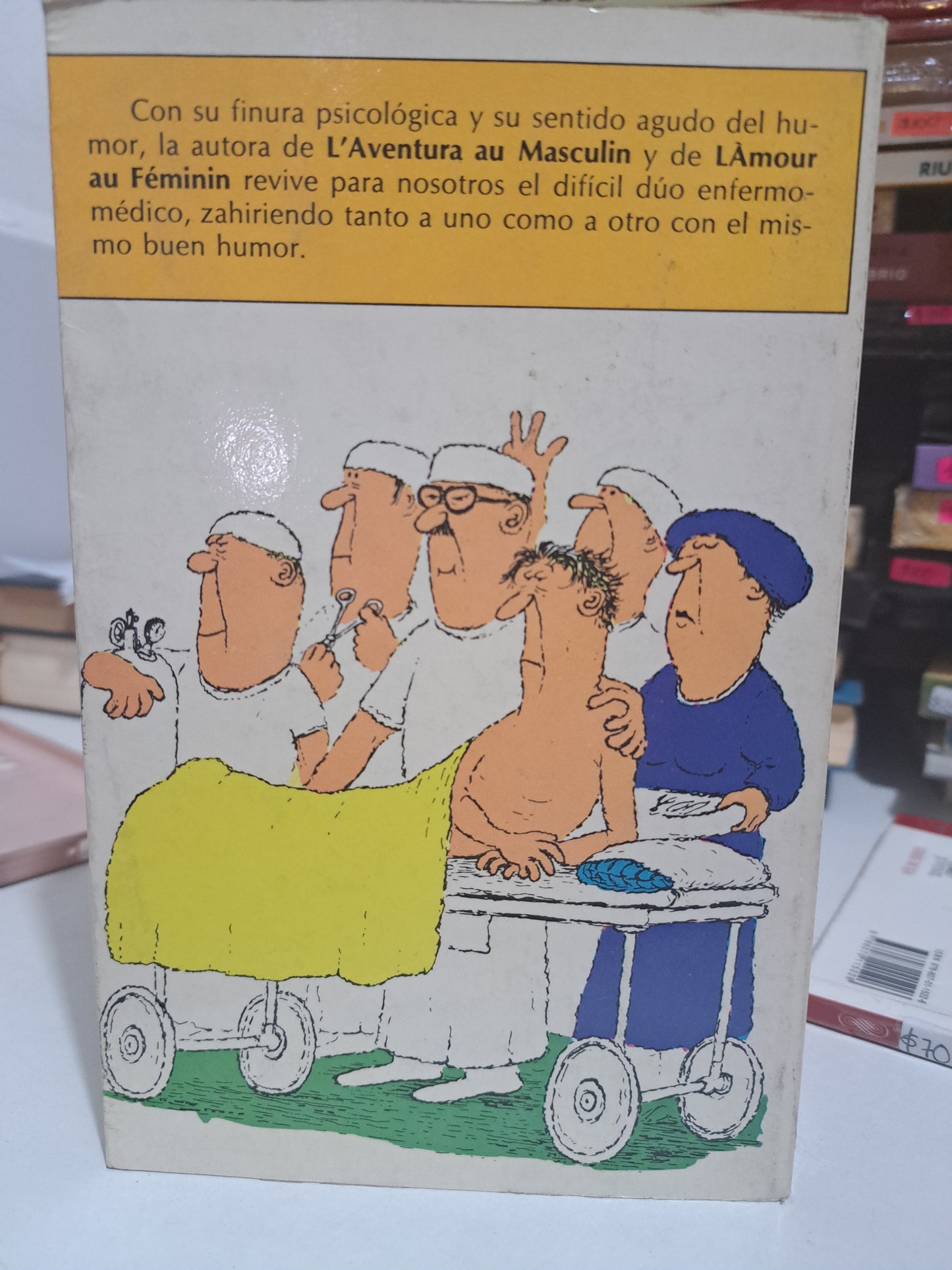 LOS MEDICOS Y NOSOTROS HUGUETTE MAURE USADO NOVELA JUÁREZ