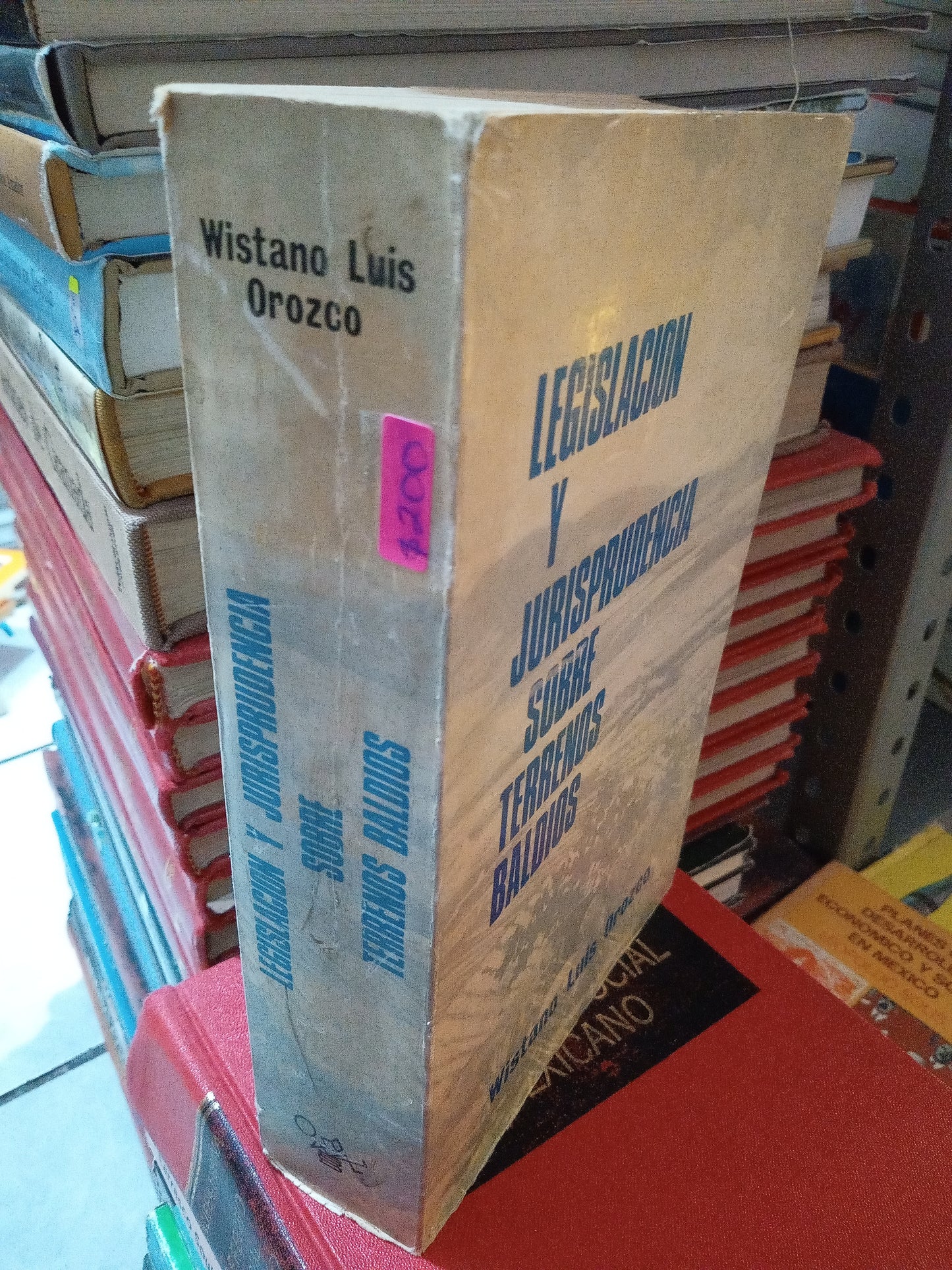 LEGISLACION Y JURISPRUDENCIA SOBRE TERRENOS BALDIOS POR WISTANO LUIS OROZCO USADO DERECHO LITERARIO 207