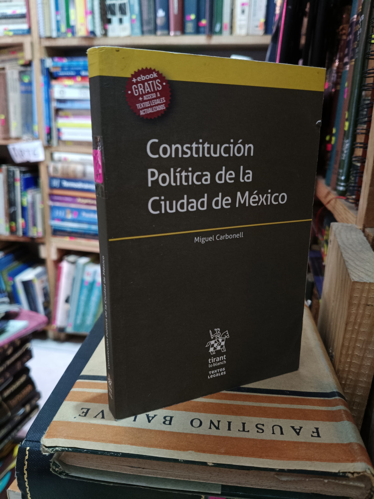 CONSTITUCION POLITICA DE LA CIUDAD DE MEXICO MIGUEL CARBONELL USADO DERECHO LITERARIO 305