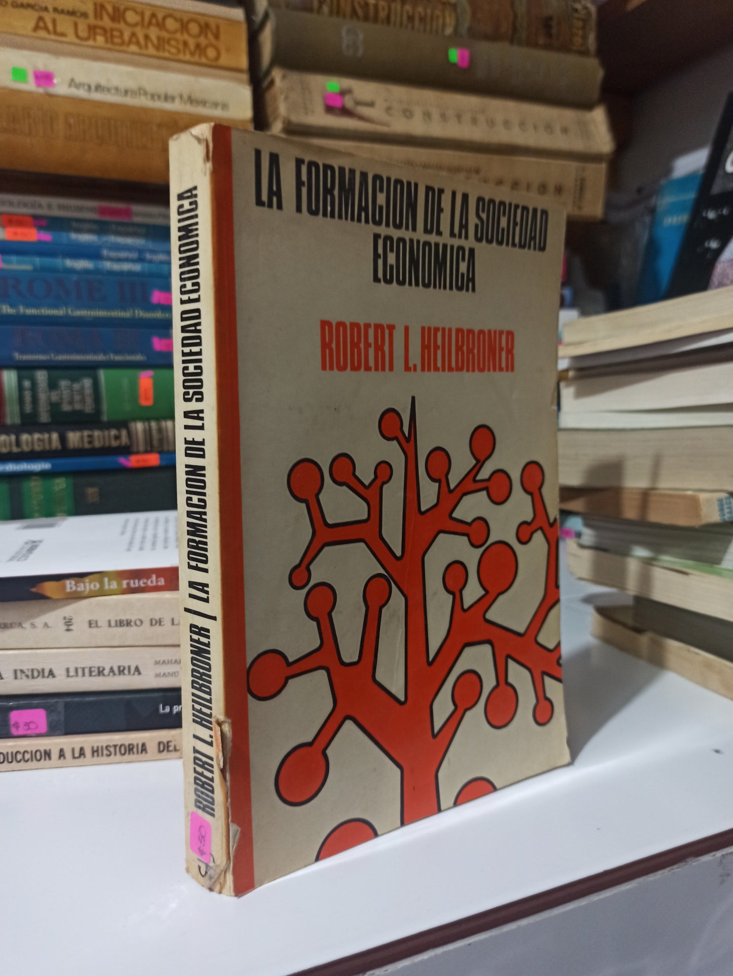 LA FORMACION DE LA SOCIEDAD ECONOMICA POR ROBERT L. HEILBRONER USADO ADMINISTRACIÓN JUÁREZ