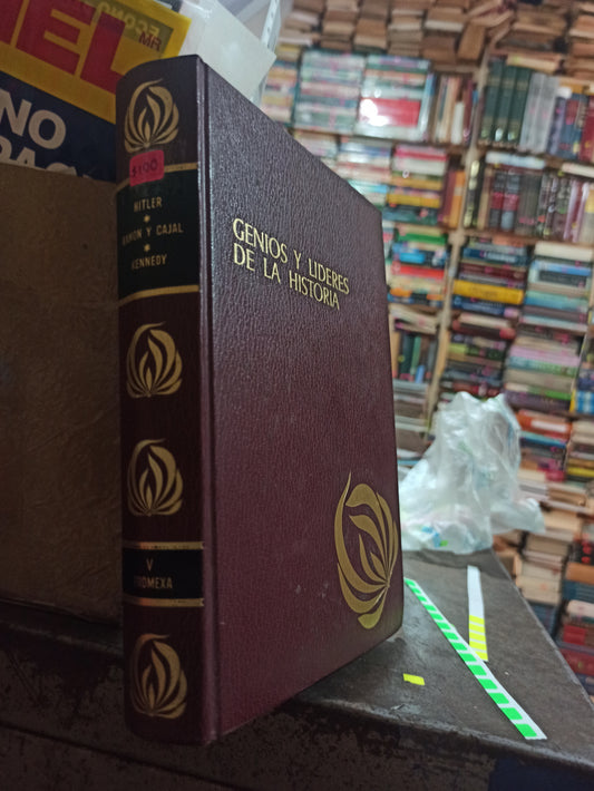 GENIOS Y LIDERES DE LA HISTORIA VOLUMEN V POR VARIOS AUTORES USADO HISTORIA ALDAMA