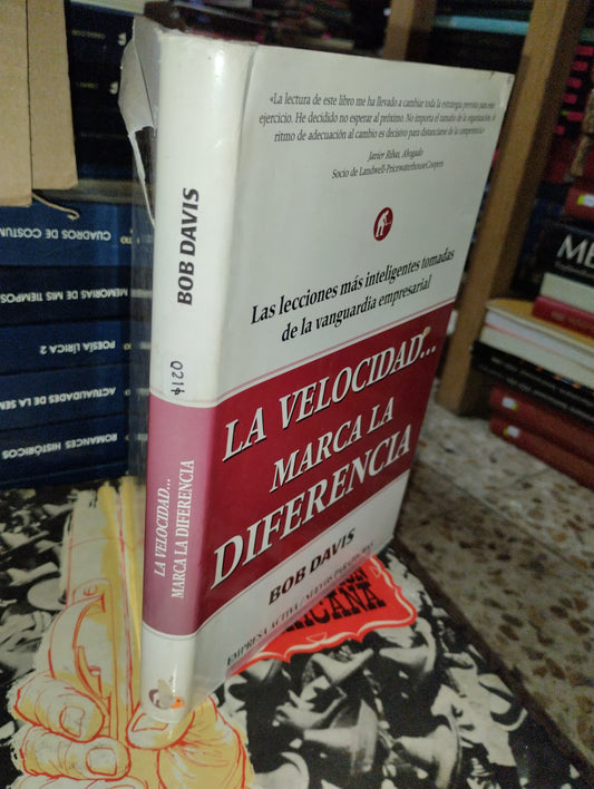 LA VELOCIDAD MARCA LA DIFERENCIA POR BOB DAVIS USADO SUPERACION PERSONAL ALDAMA