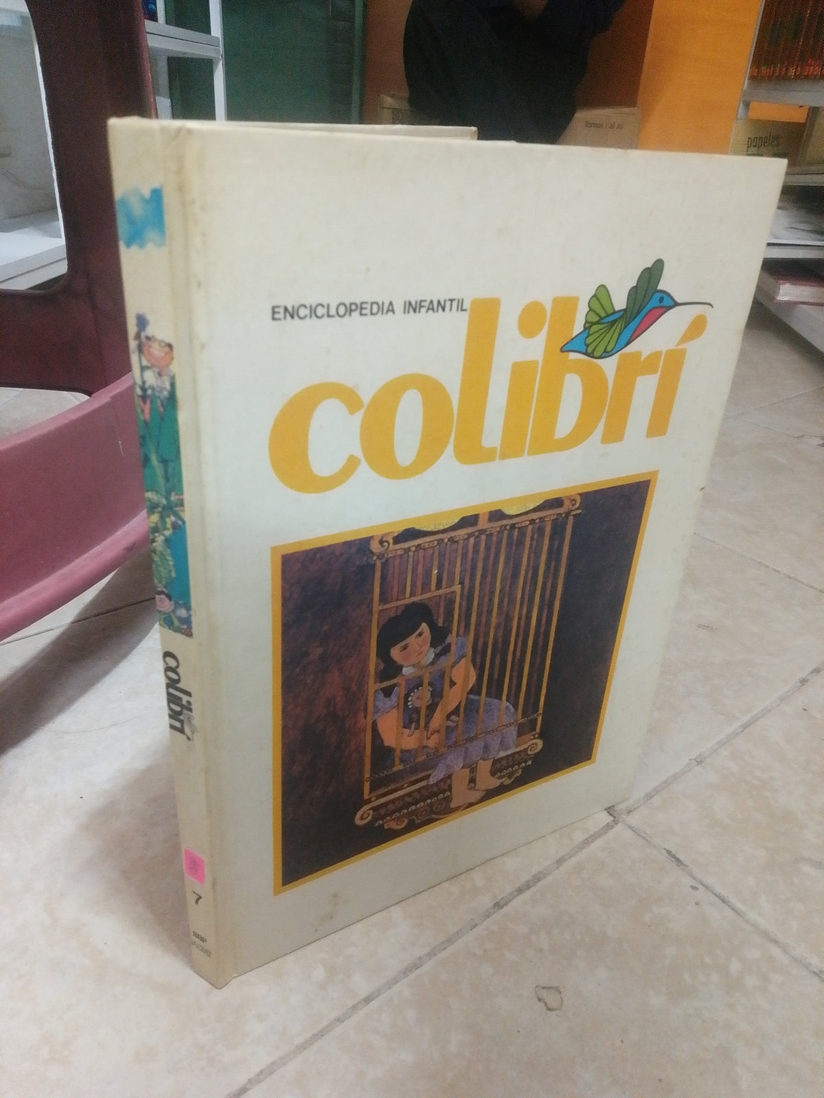 ENCICLOPEDIA COLIBRI TOMO 7 CUENTOS A MONTON POR DESCONOCIDO USADO INFANTIL JUAREZ 515