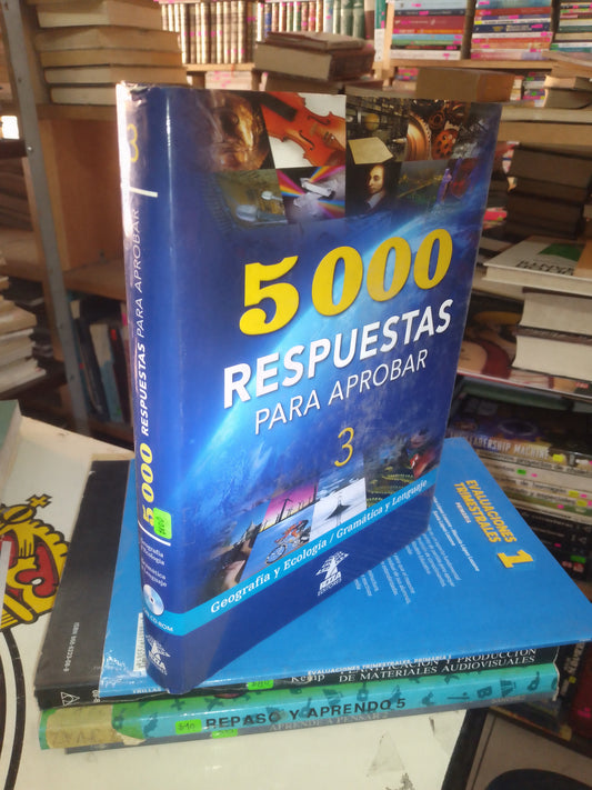 5000 RESPUESTAS PARA APROBAR (3) USADO EDUCACIÓN LITERARIO 207