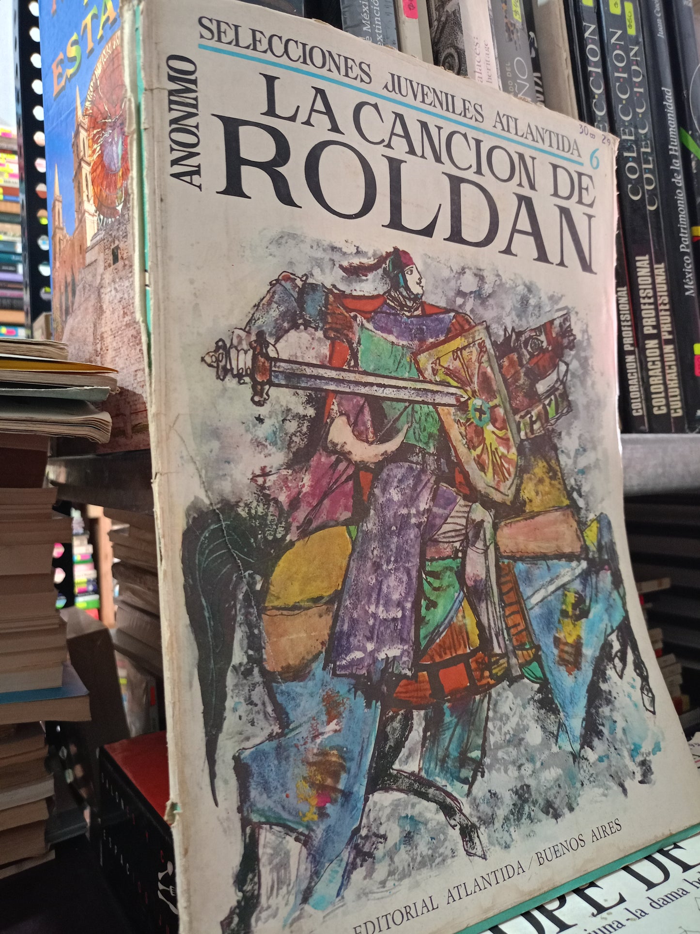 LA CANCION DE ROLDAN ANONIMO USADO NOVELA LITERARIA 305
