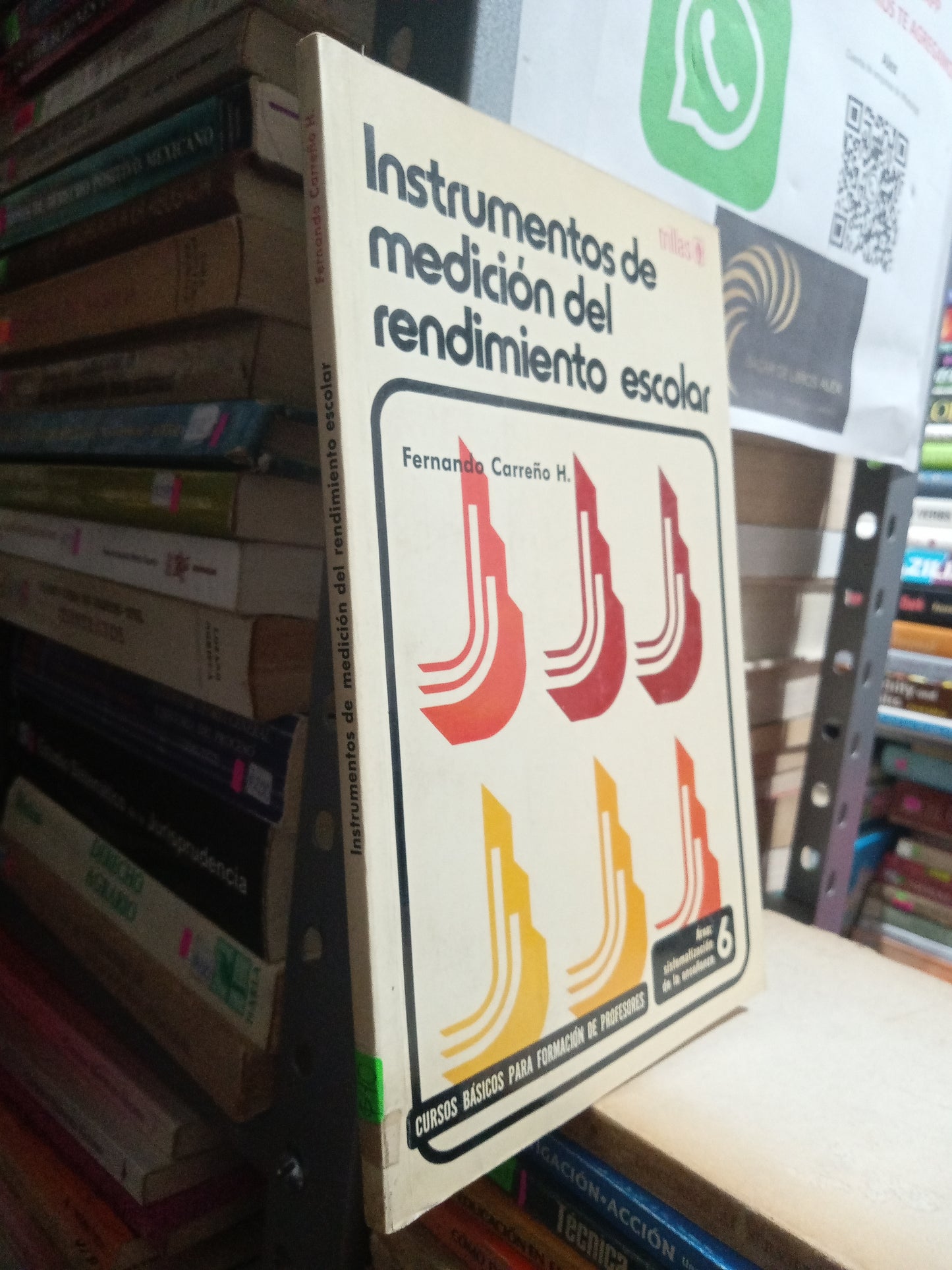 INSTRUMENTOS DE MEDICION DEL RENDIMIENTO ESCOLAR POR FERNANDO CARREÑO USADO EDUCACION JUAREZ