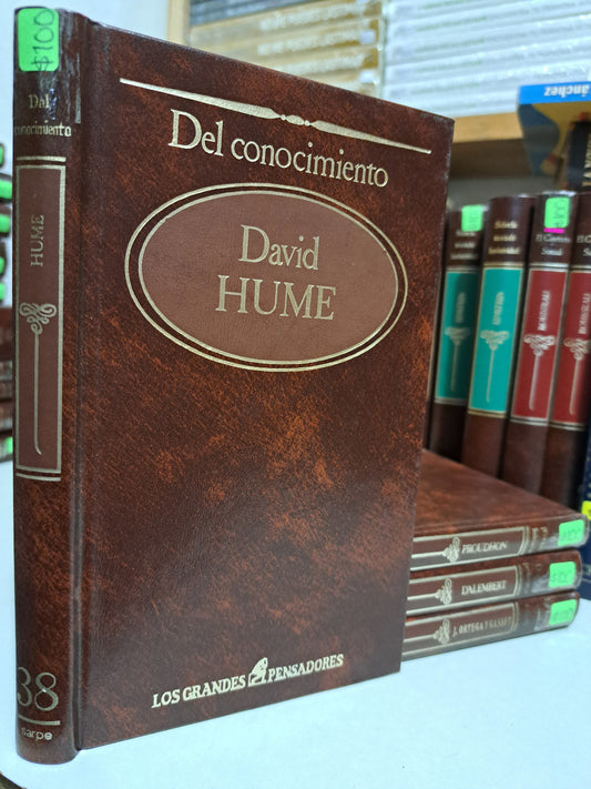DEL CONOCIMIENTO DAVID HUME USADO NOVELA JUÁREZ