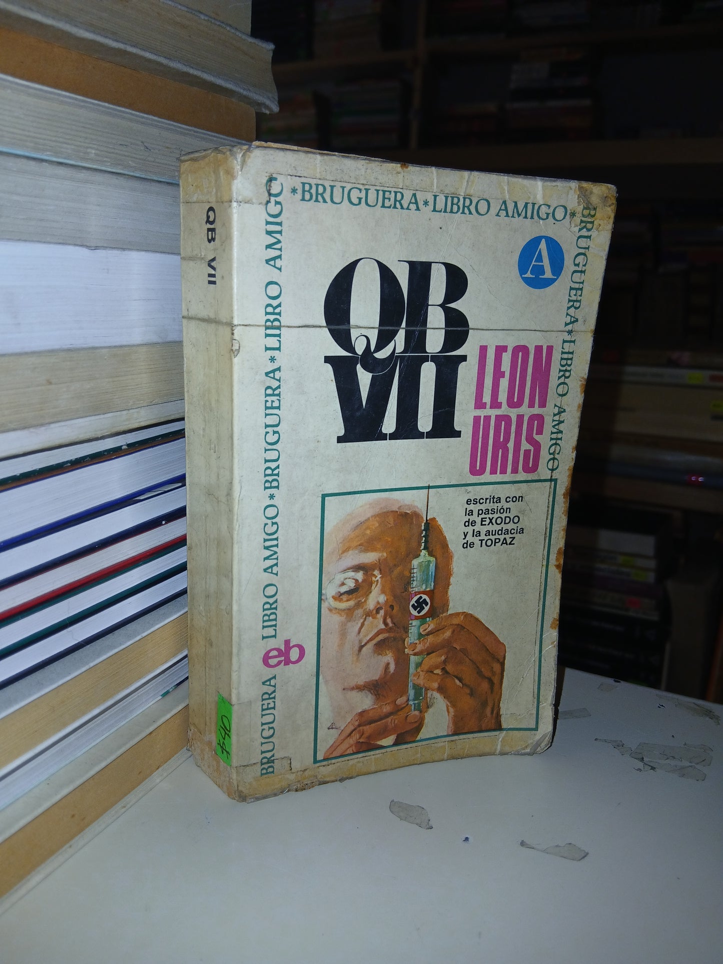QB VII POR LEON URIS USADO NOVELA LITERARIO 207