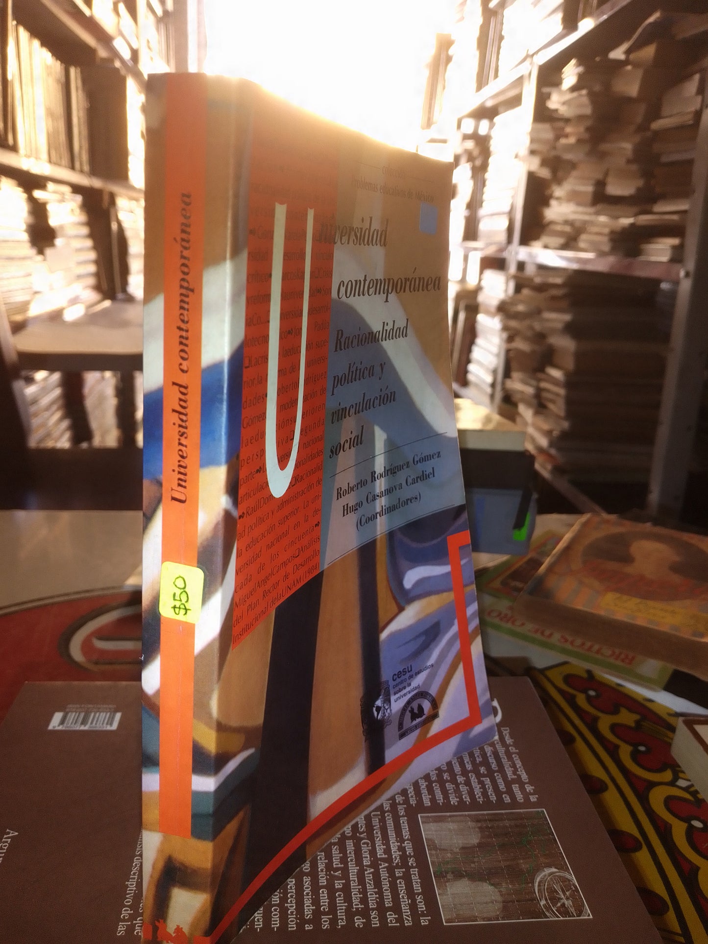UNIVERSIDAD CONTEMPORÁNEA RACIONALIDAD POLÍTICA Y VINCULACIÓN SOCIAL POR ROBERTO RODRÍGUEZ GÓMEZ USADO SOCIOLOGÍA LITERARIO 207