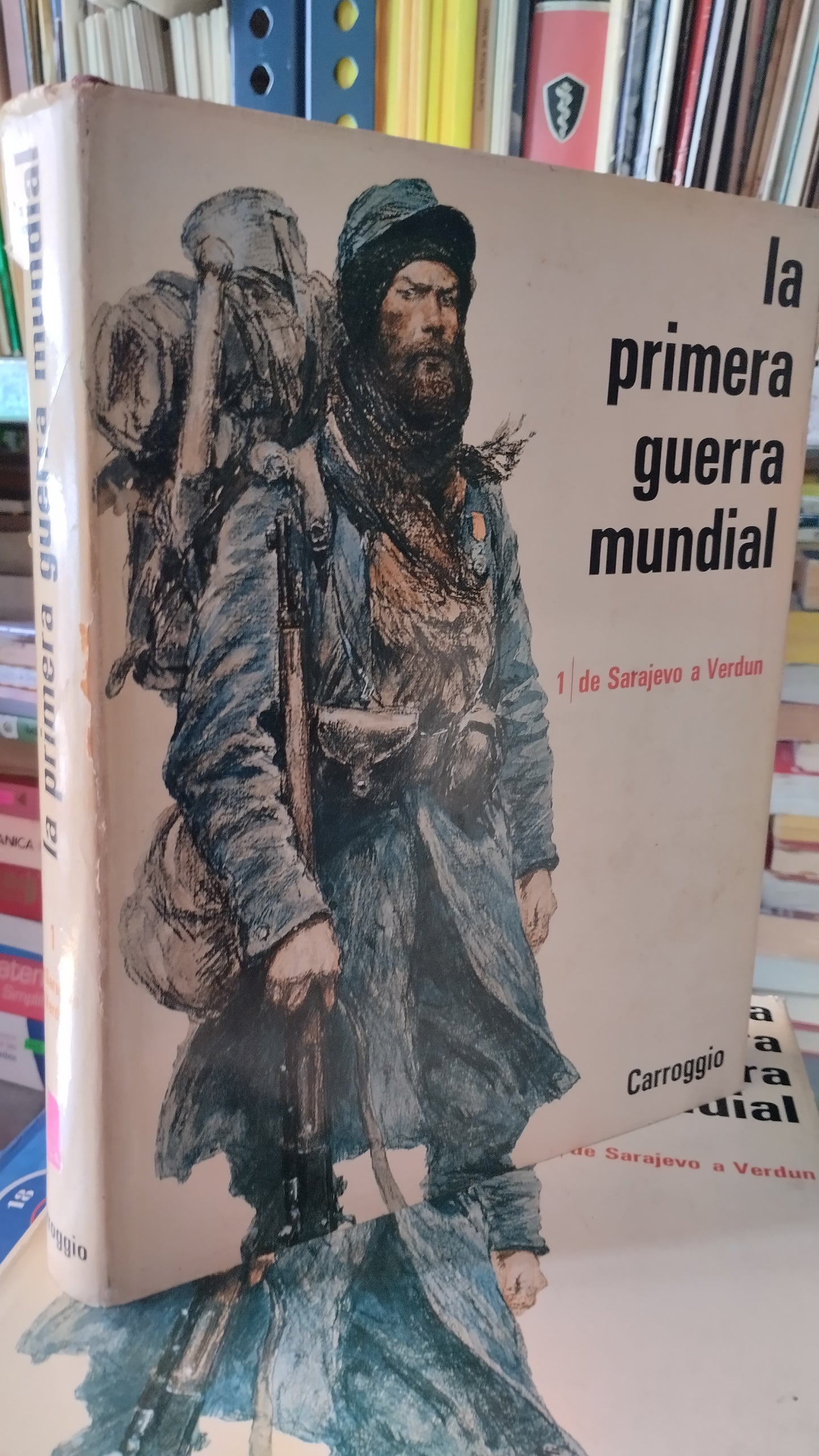 LA PRIMERA GUERRA MUNDIAL TOMO I DE SARAJEVO A VERDUN LIBRO USADO HISTORIA ALDAMA