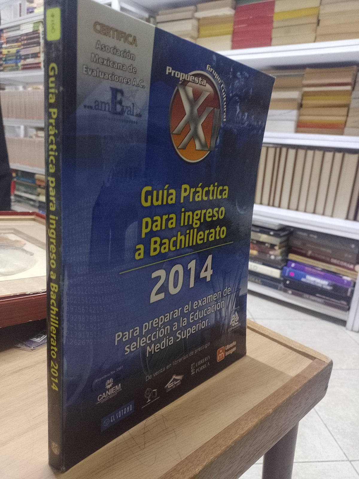 GUIA PRACTICA PARA INGRESO A BACHILLERATO 2014 POR VARIOS AUTORES USADO EDUCACION JUAREZ 515