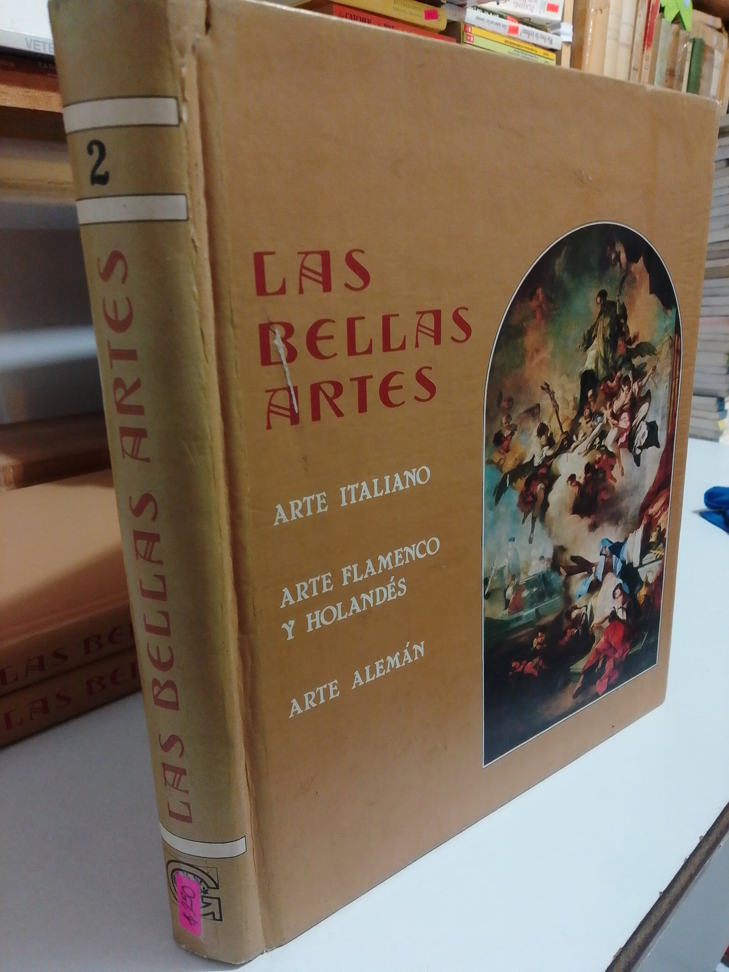 LAS BELLAS ARTES 2 ARTE ITALIANO, FRANCES, HOLANDES Y ALEMAN USADO ARTE JUAREZ