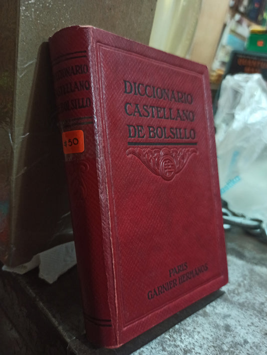 DICCIONARIO CASTELLANO DE BOLSILLO POR EDITORIAL GARNIER USADO IDIOMAS ALDAMA