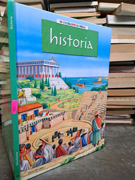 HISTORIA MI ENCICLOPEDIA VISUAL OLIVIA BROOKES USADO INFANTIL ALDAMA