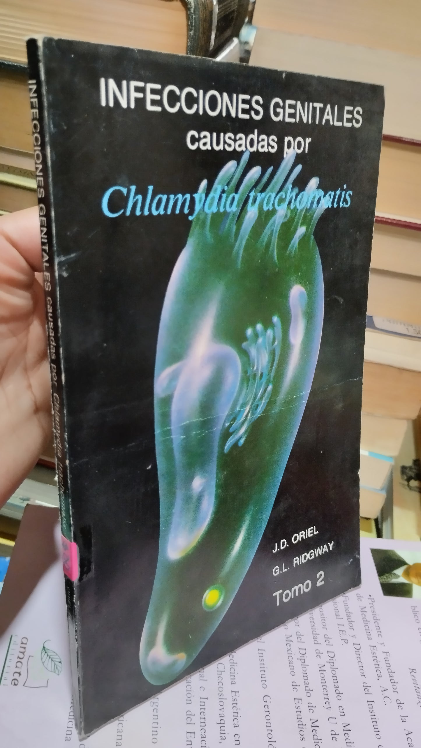 INFECCIONES GENITALES CAUSADAS POR CHLAMYDIA TRACHOMATIS LIBRO USADO SALUD ALDAMA
