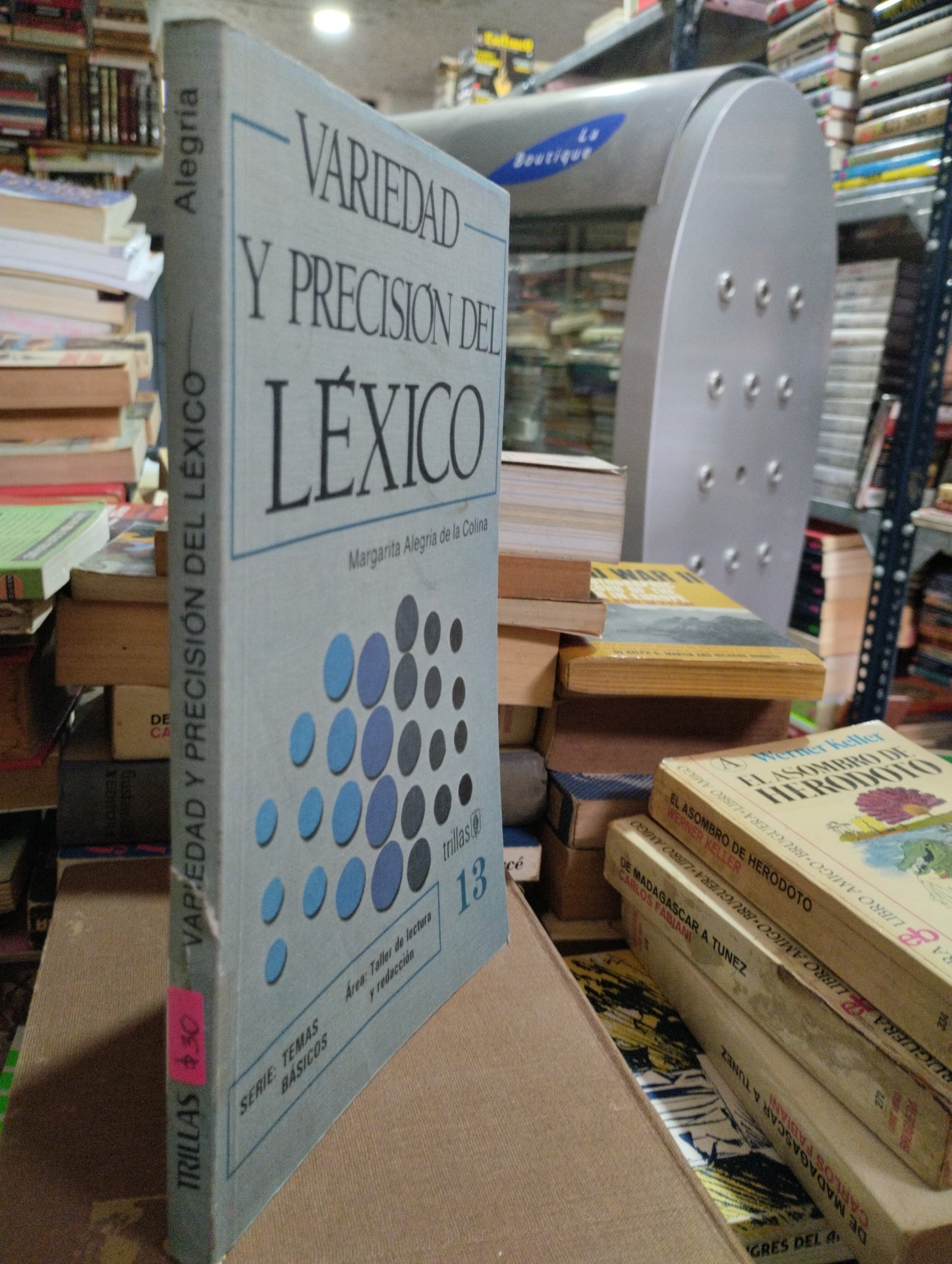 VARIEDAD Y PRECISION DEL LEXICO POR MARGARITA ALEGRIA FR LA COLINA USADO EDUCACION ALDAMA
