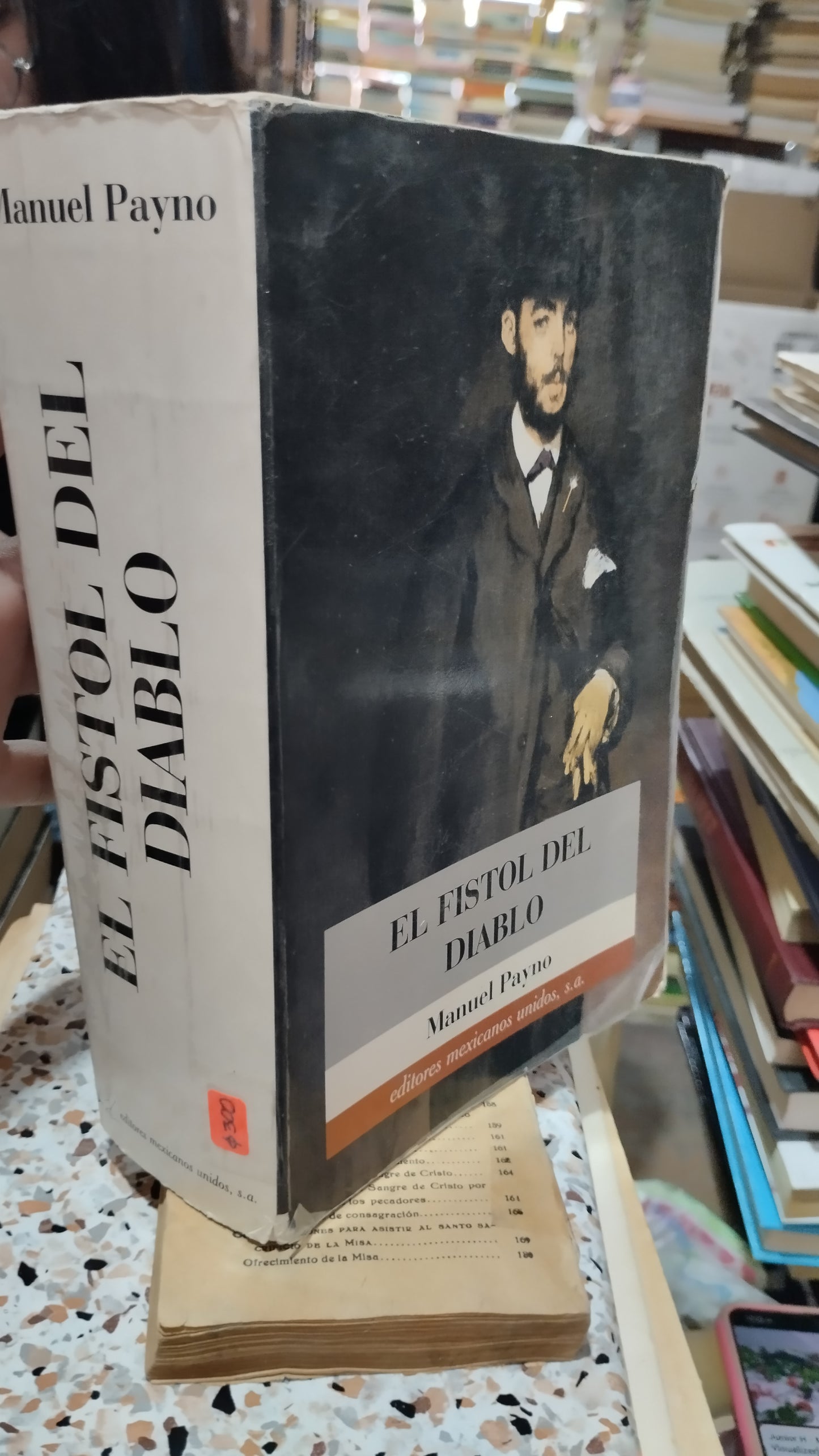 EL FISTOL DEL DIABLO POR MANUEL PAYNO LIBRO USADO ANTIGUO ALDAMA