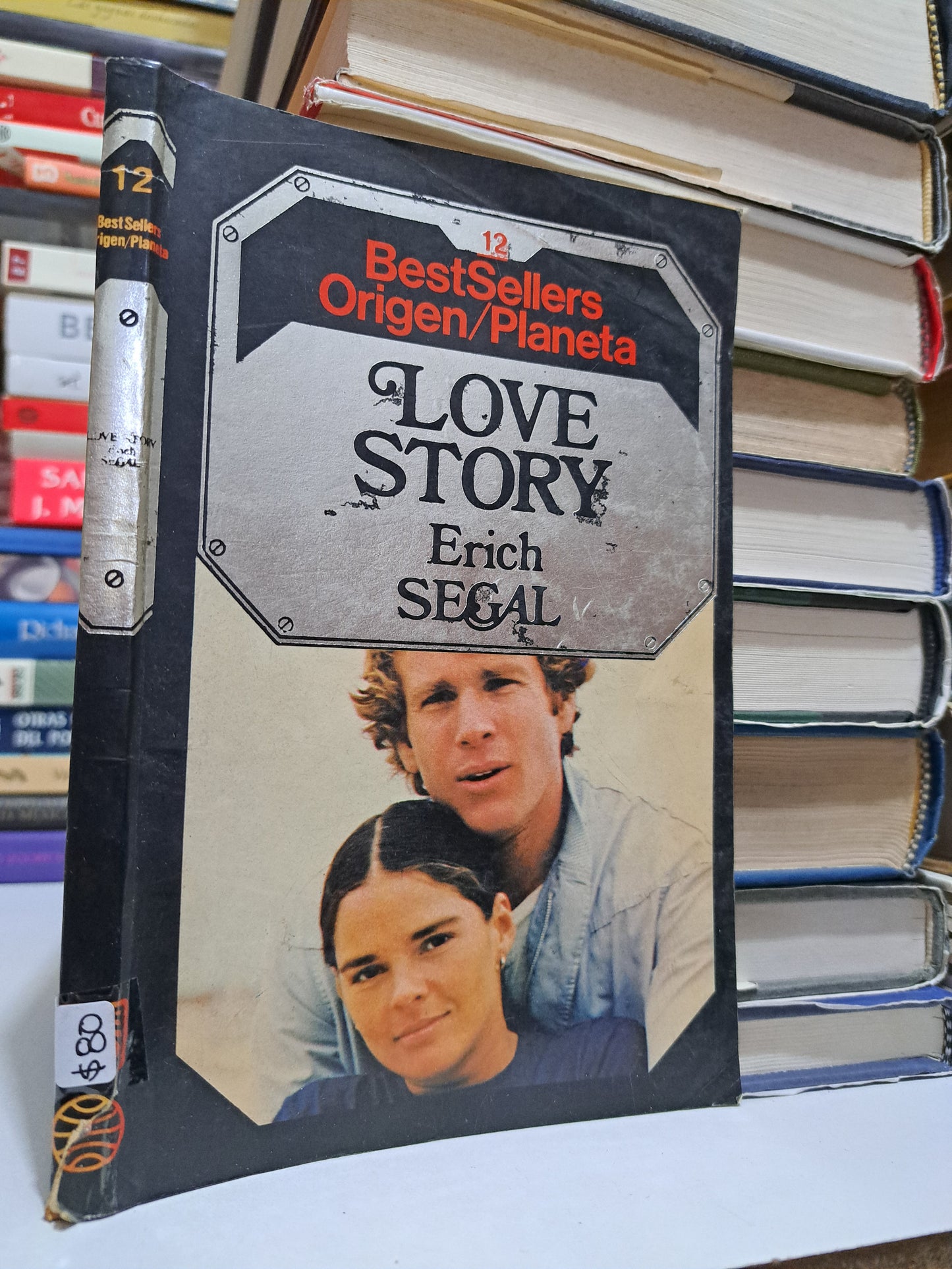 LOVE STORY #12 ERICH SEGAL USADO NOVELA JUÁREZ