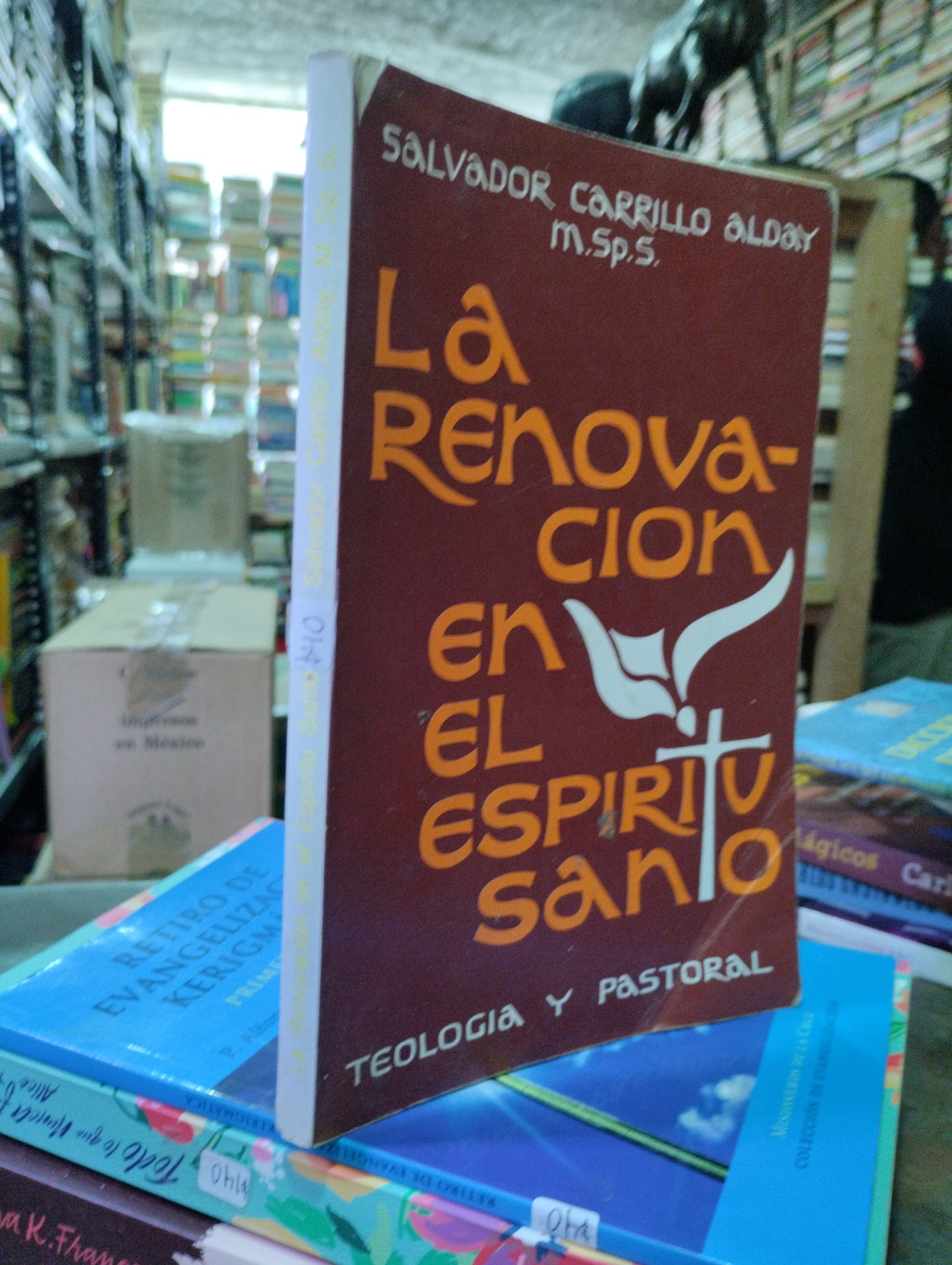 LA RENOVACION DEL ESPIRITU SANTO POR SALVADOR CARRILLO ALDAY USADO RELIGION ALDAMA