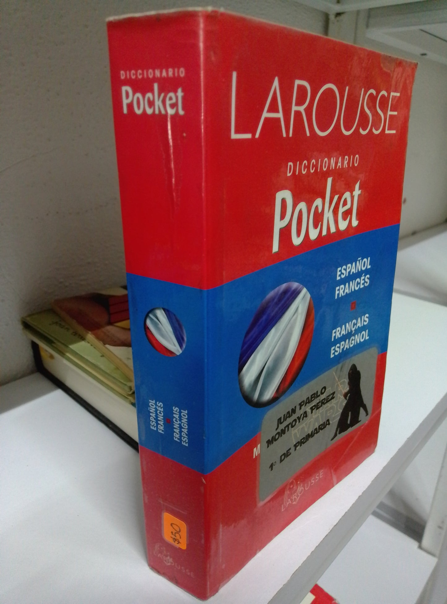LAROUSSE DICCIONARIO POCKET ESPAÑOL FRANCES USADO IDIOMAS JUAREZ 515