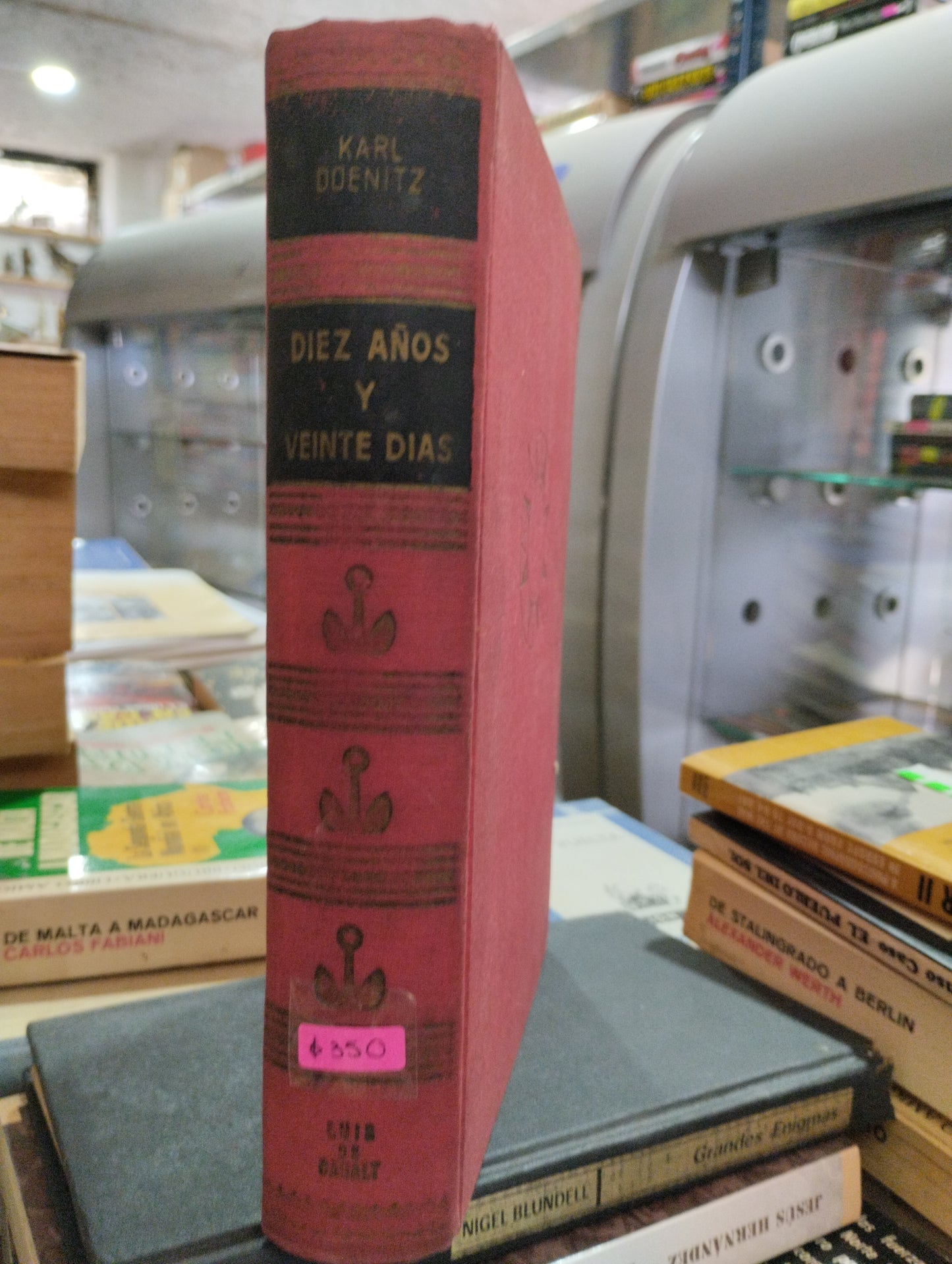 DIEZ AÑOS Y VEINTE DIAS POR KARL DOENITZ HISTORIA USADO ALDAMA EDITORIAL LUIS DE CARALT TAPA DURA LIBRO EN BUEN ESTADO