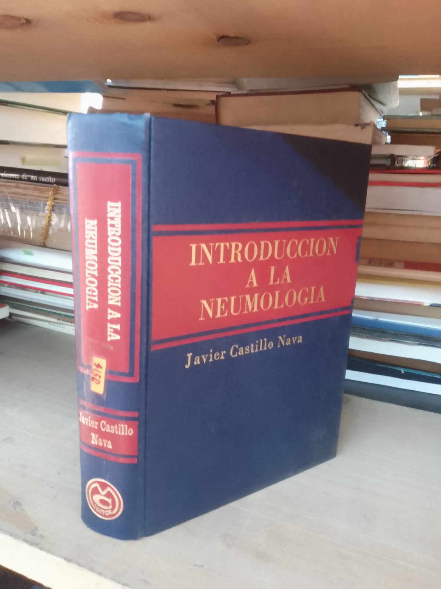 INTRODUCCIÓN A LA NEUMOLOGÍA POR JAVIER CASTILLO NAVA USADO MEDICINA LITERARIO 207