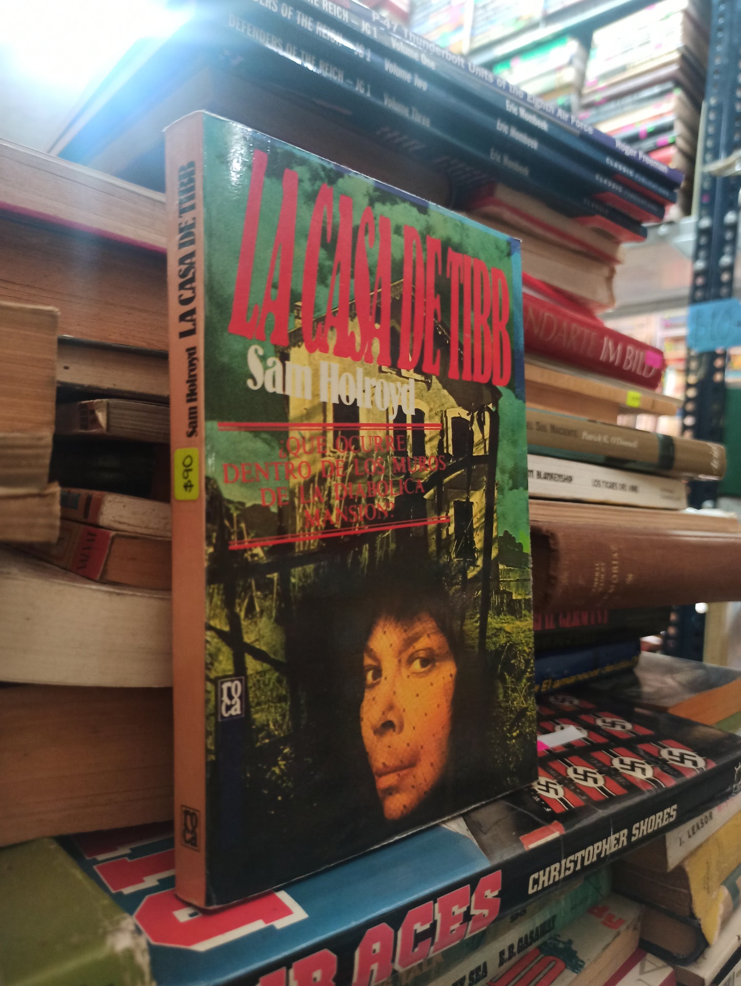 LA CASA DE TIBB POR SAM HALROYD USADO NOVELAS ALDAMA