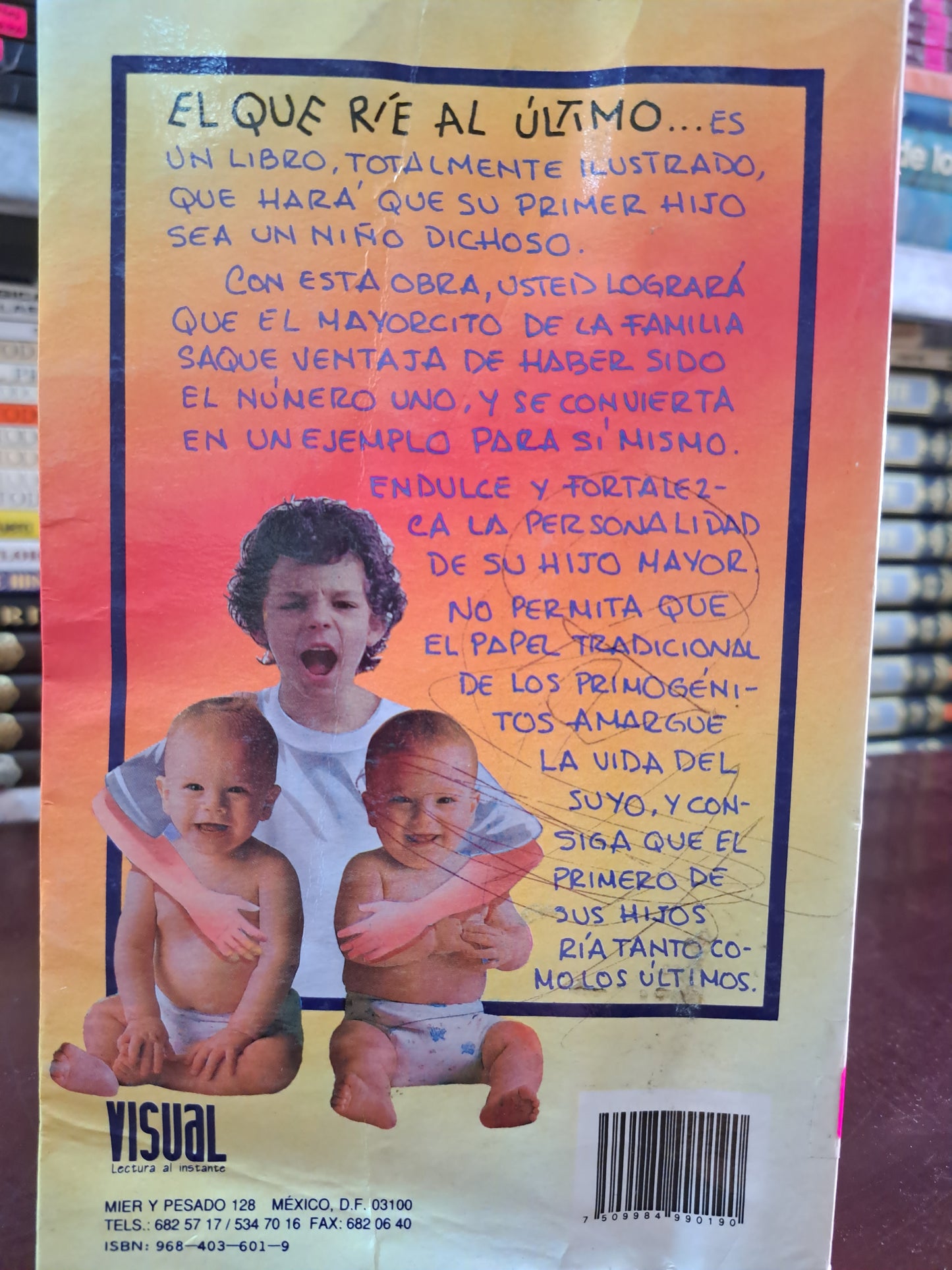 EL QUE RÍE AL ÚLTIMO... JUSTIN BERGER USADO PSICOLOGÍA LITERARIO 305