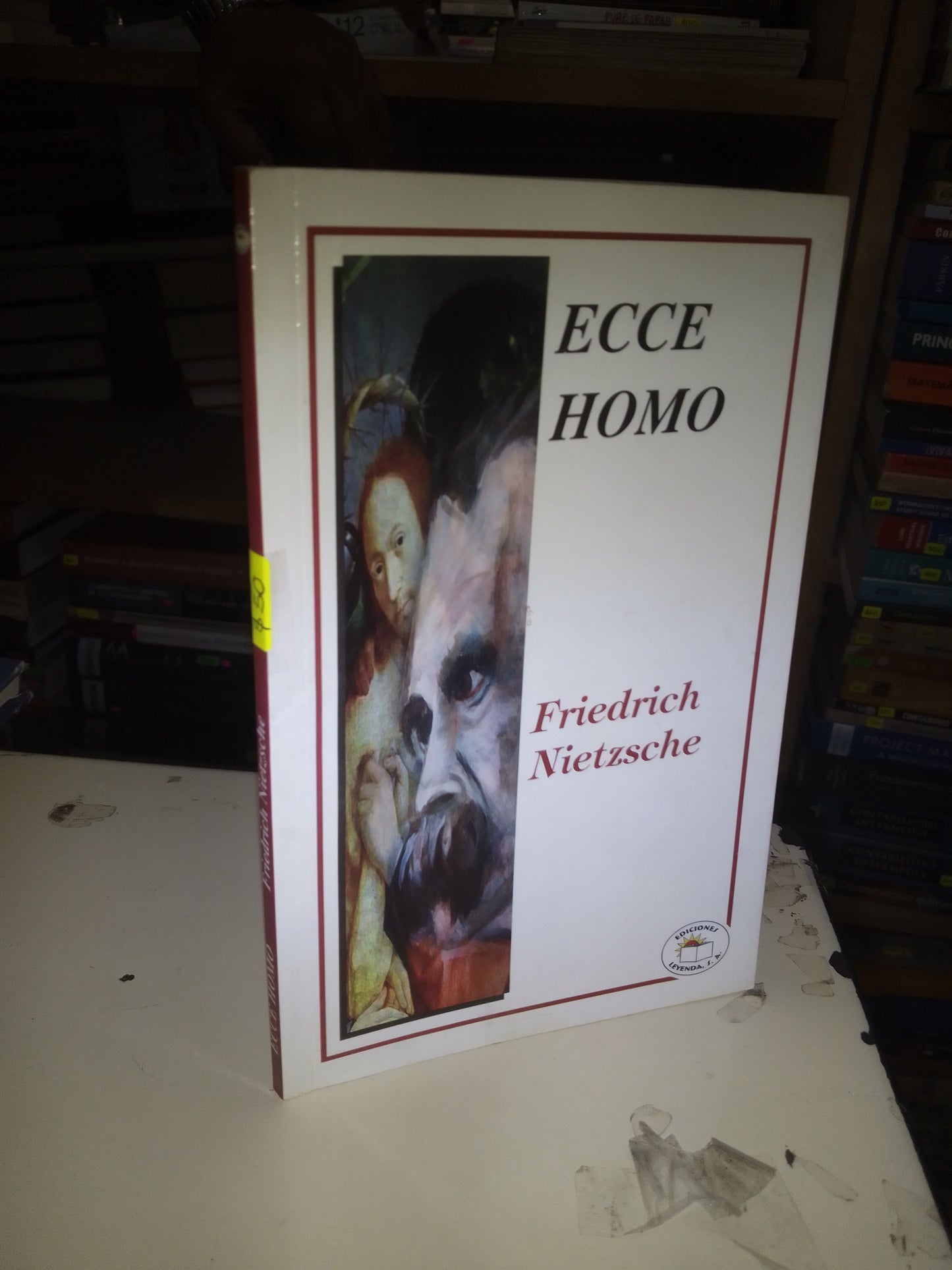 ECCE HOMO POR FRIEDRICH NIETZSCHE USADO NOVELA LITERARIO 207