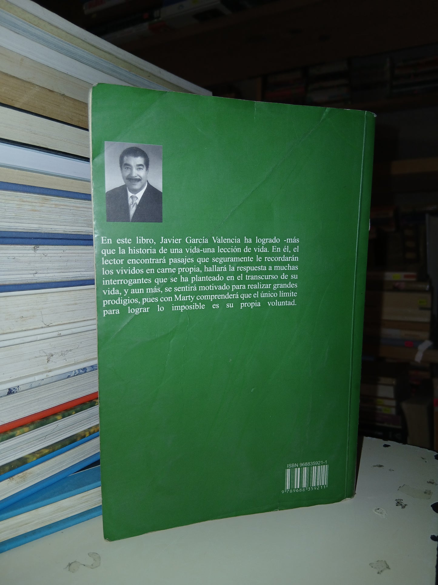 MARTY UNA LECCIÓN DE VIDA POR JAVIER GARCÍA VALENCIA USADO SUPERACIÓN PERSONAL LITERARIO 207
