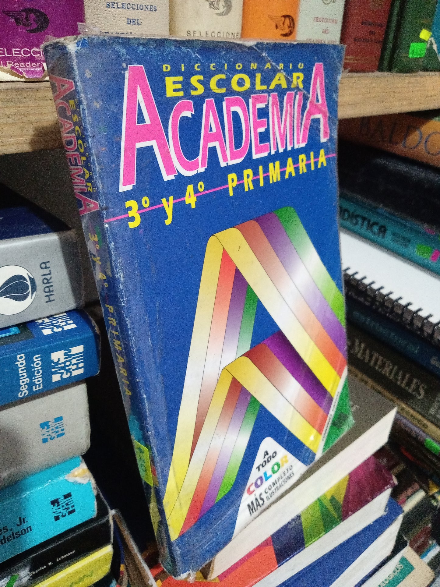 DICCIONARIO ESCOLAR ACADEMIA 3RO Y 4TO PRIMARIA USADO EDUCACION JUAREZ