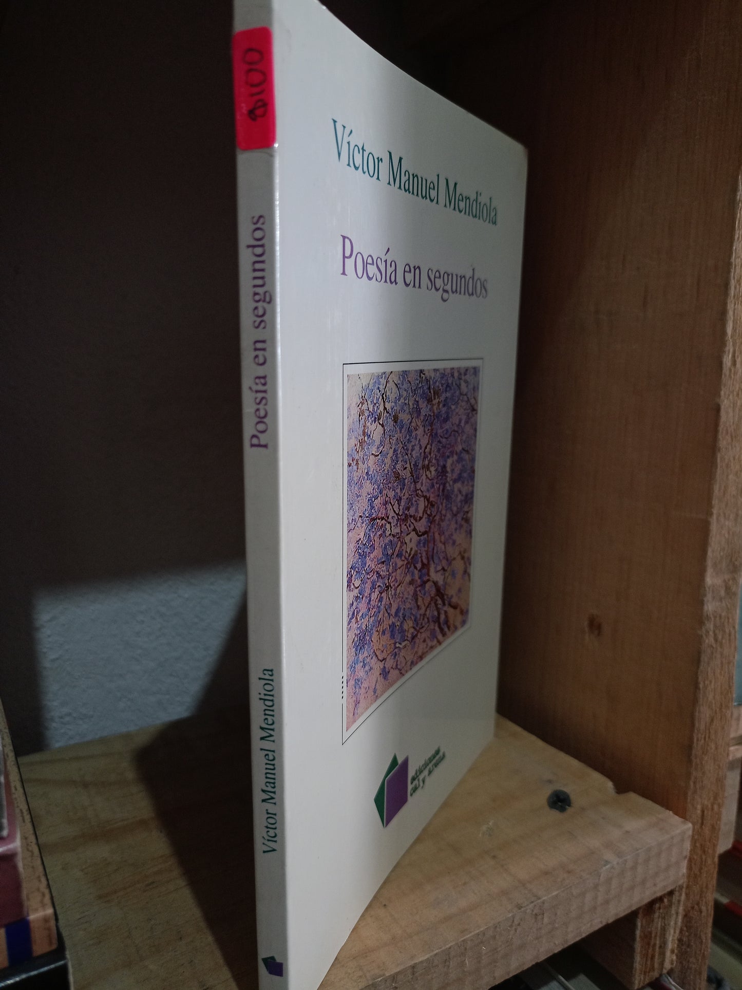 POESIA EN SEGUNDOS POR VICTOR MANUEL MENDIOLA USADO POESIA LITERARIO #305