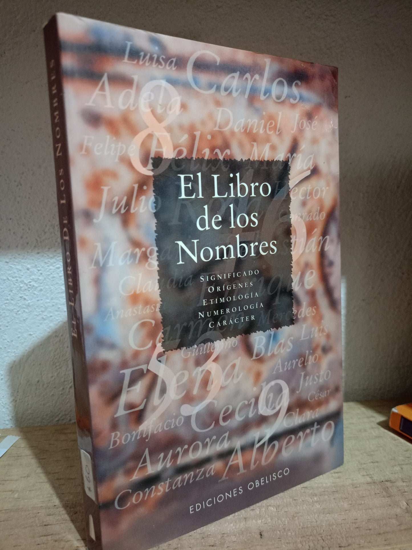 EL LIBRO DE LOS NOMBRES USADO S.PERSONAL LITERARIO 305