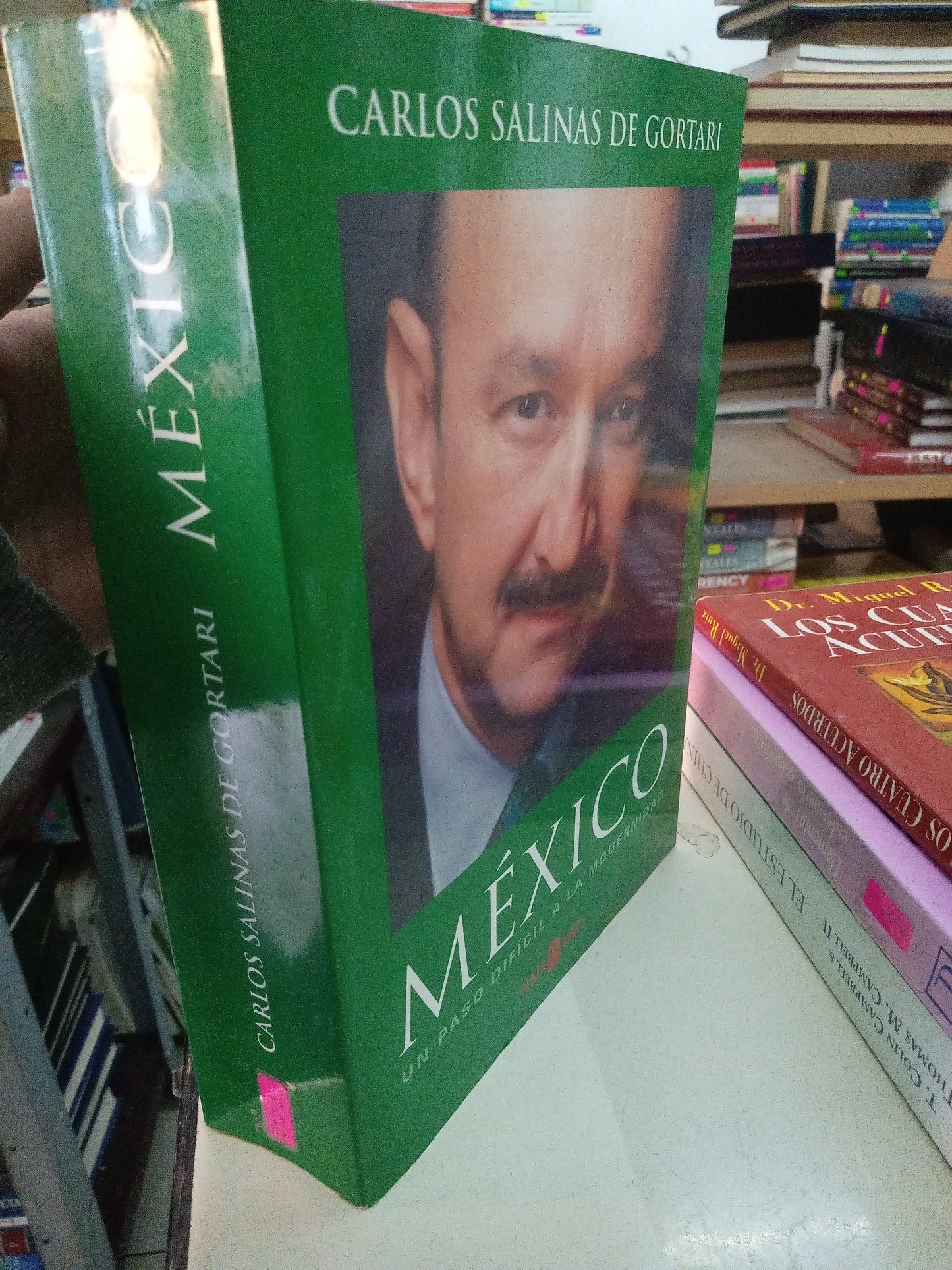 MEXICO UN PASO DIFICIL A LA MODERNIDAD POR CARLOS SALINAS DE GORTARI USADO POLITICA LITERARIO 207