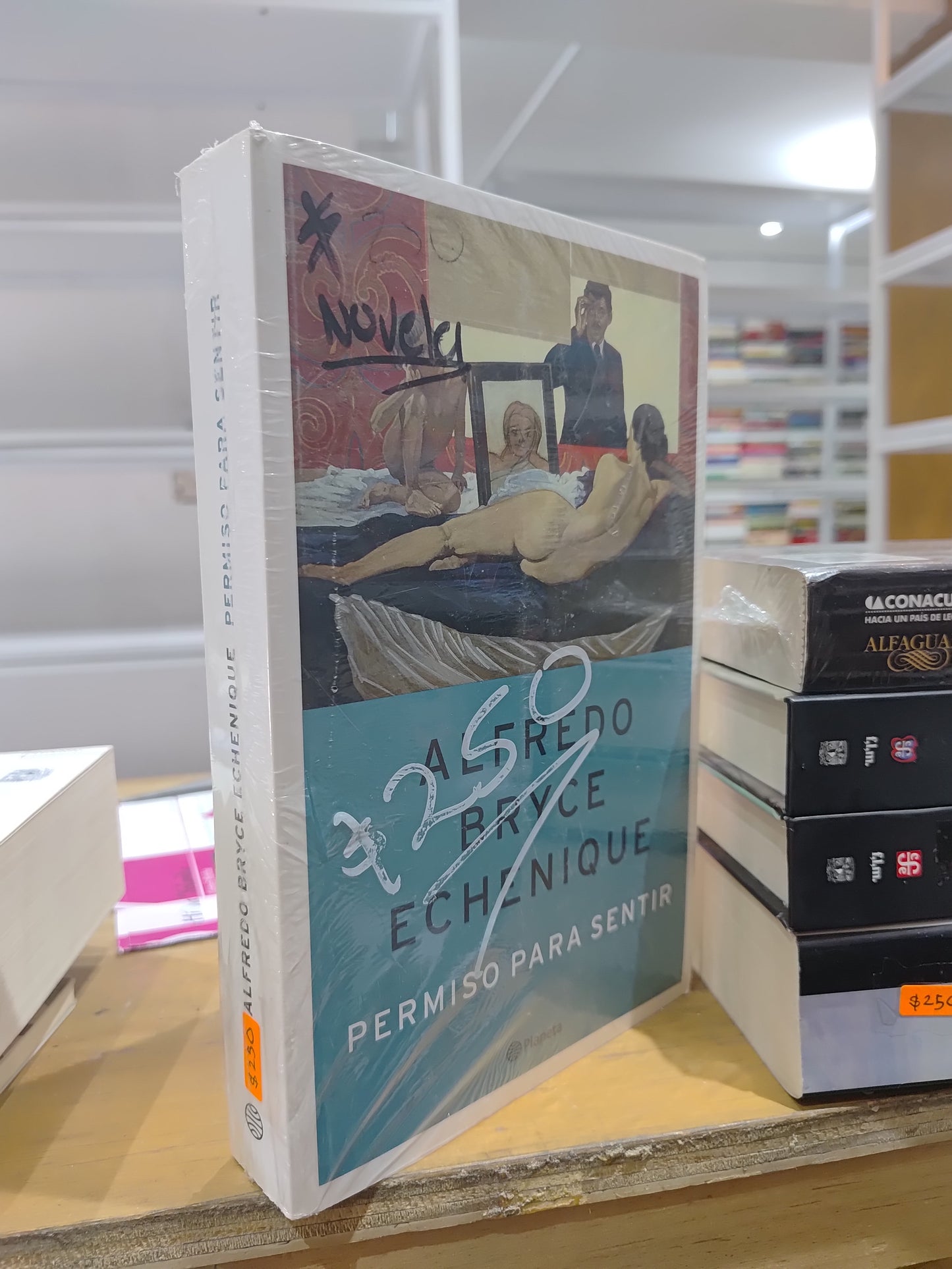 PERMISO PARA SENTIR POR ALFREDO BRYCE ECHENIQUE USADO NOVELAS JUAREZ 515