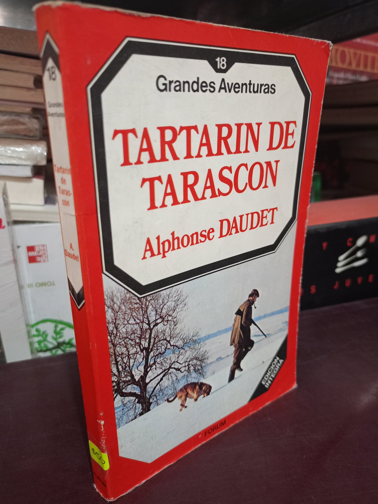 TARTARIN DE TARASCON POR ALPHONSE DAUDET USADO NOVELA LITERARIO 305