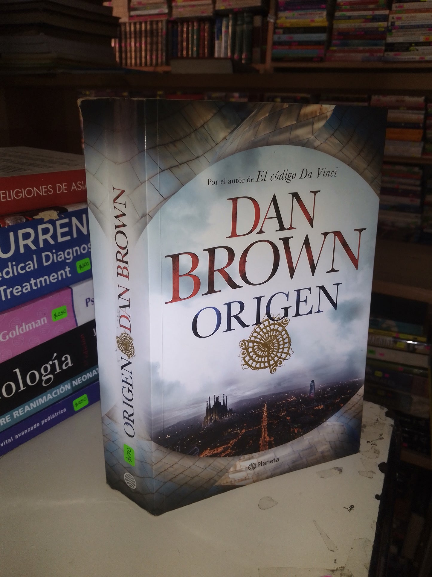 ORIGEN POR DAN BROWN USADO NOVELA LITERARIO 207