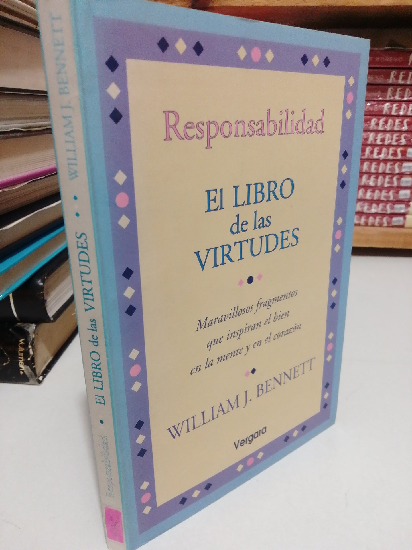 RESPONSABILIDAD EL LIBRO DE LAS VIRTUDES POR WILLIAM J.BENNETT USADO SUP.PERSONAL JUAREZ