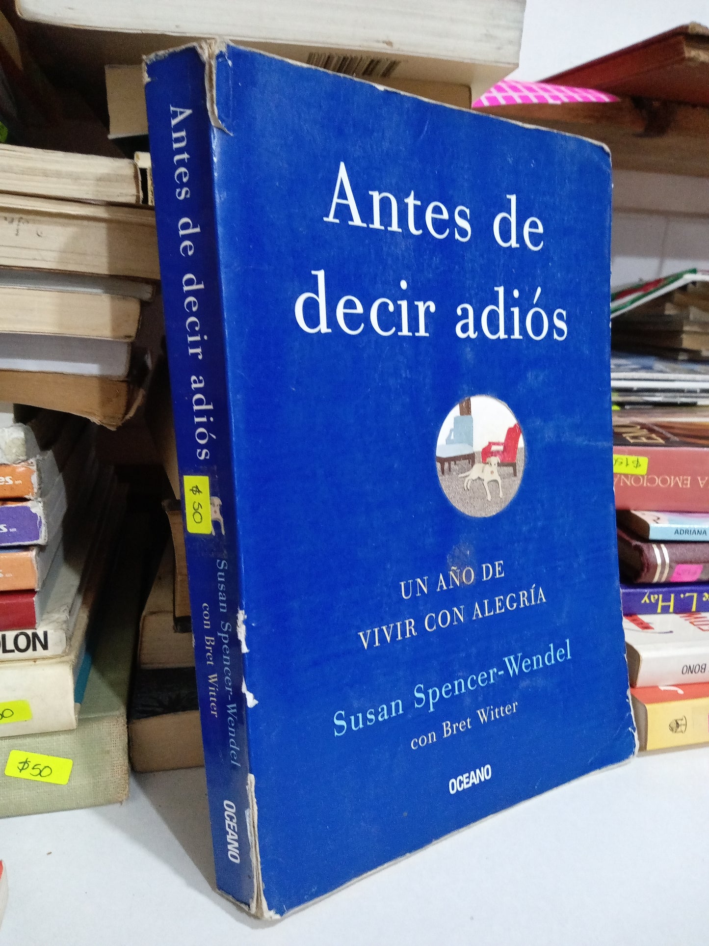 ANTES DE DECIR ADIOS POR SUSAN SPRNCER WENDEL USADO SUPERACION PERSONAL JUÁREZ