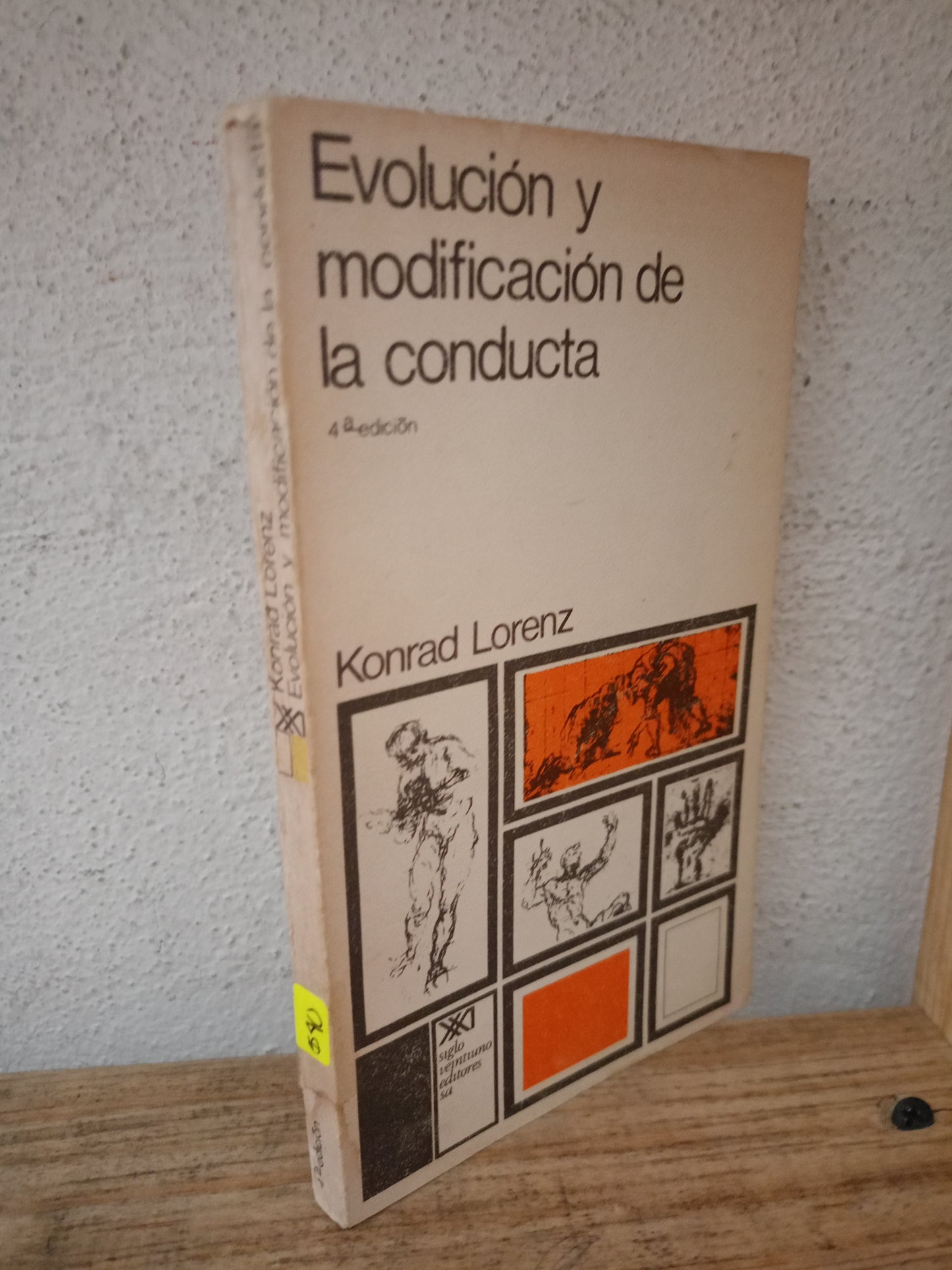 EVOLUCIÓN Y MODIFICACION DE LA CONDUCTA KONRAD LORENZ USADO EDUCACIÓN LITERARIO 305