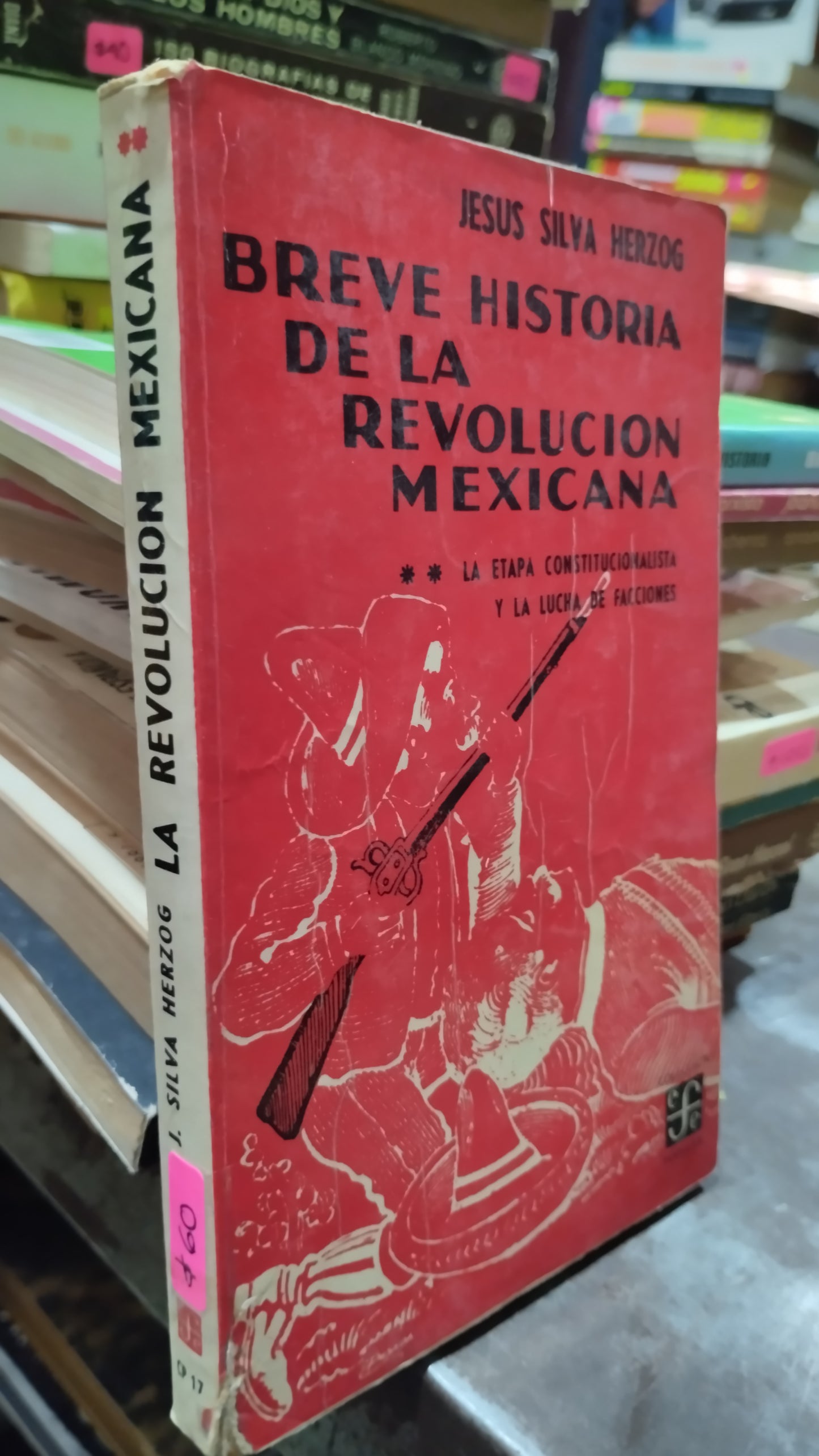 BREVE HISTORIA DE LA REVOLUCION MEXICANA POR JESUS SILVA HERZOG LIBRO USADO HISTORIA ALDAMA
