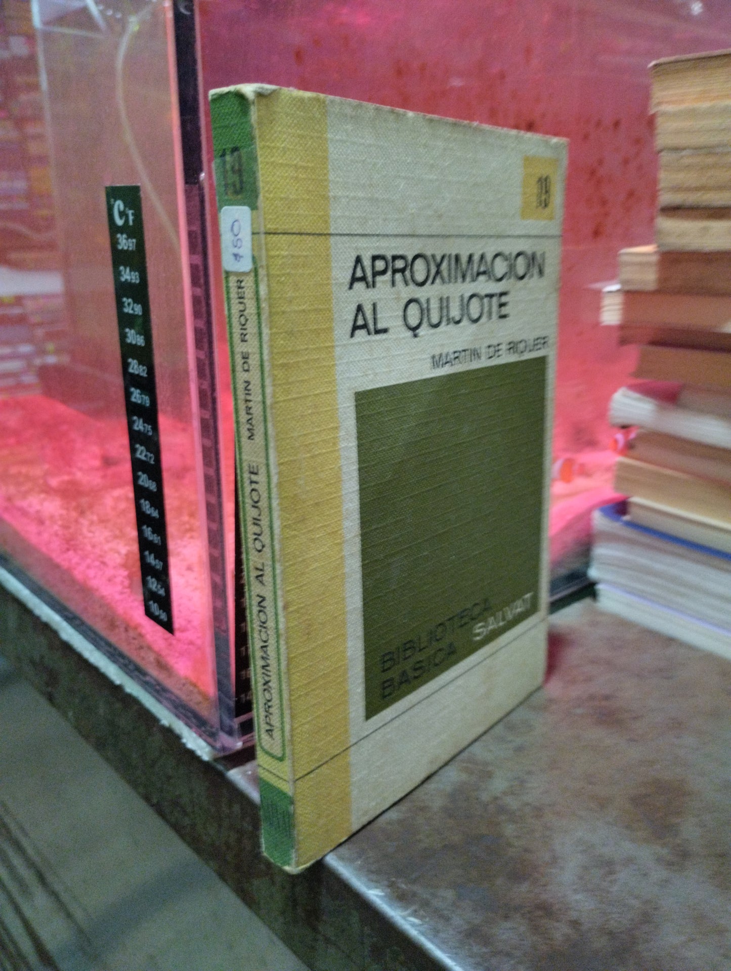 APROXIMACION AL QUIJOTE POR MARTIN DE RIQUER USADO NOVELAS ALDAMA