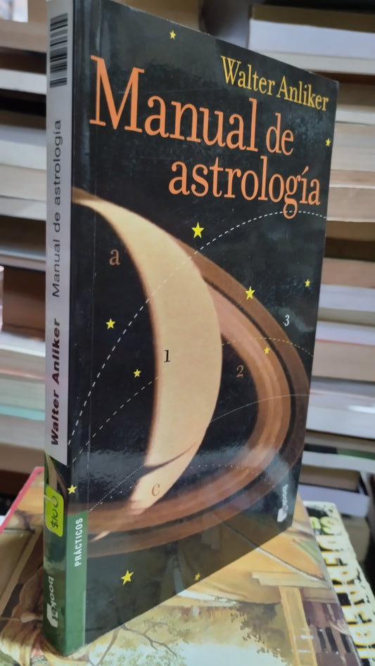 MANUAL DE ASTROLOGIA POR WALTER ANLIKER LIBRO USADO ESOTERISMO ALDAMA