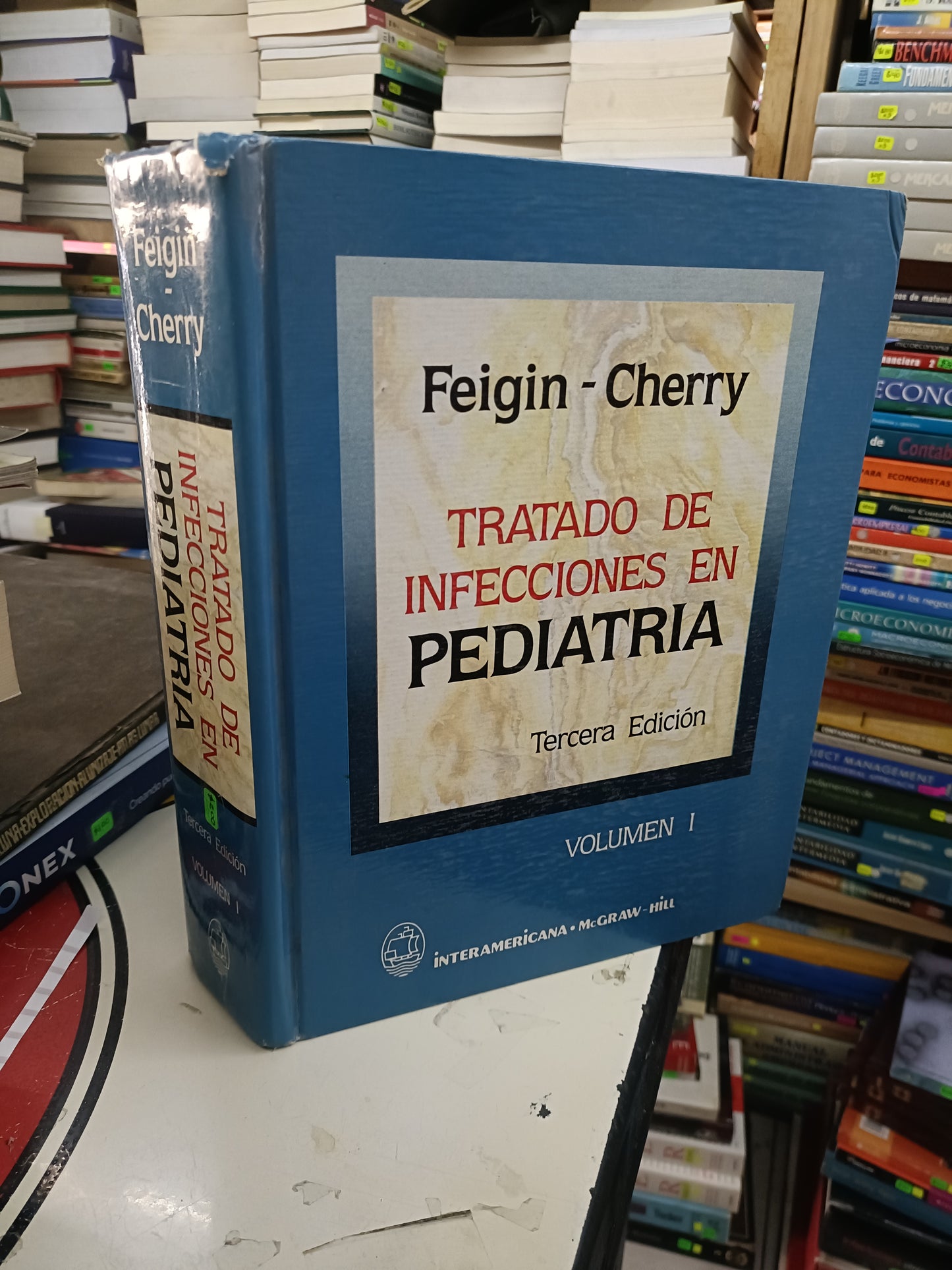 TRATADO DE INFECCIONES EN PEDIATRÍA VOLUMEN I POR FEIGIN Y CHERRY USADO MEDICINA LITERARIO 207