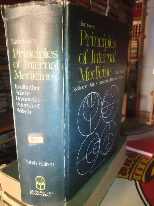 HARRISONS PRINCIPLES OF INTERNAL MEDICINE NINTH EDITION POR AUTORES VARIOS USADO MEDICINA LITERARIO 207