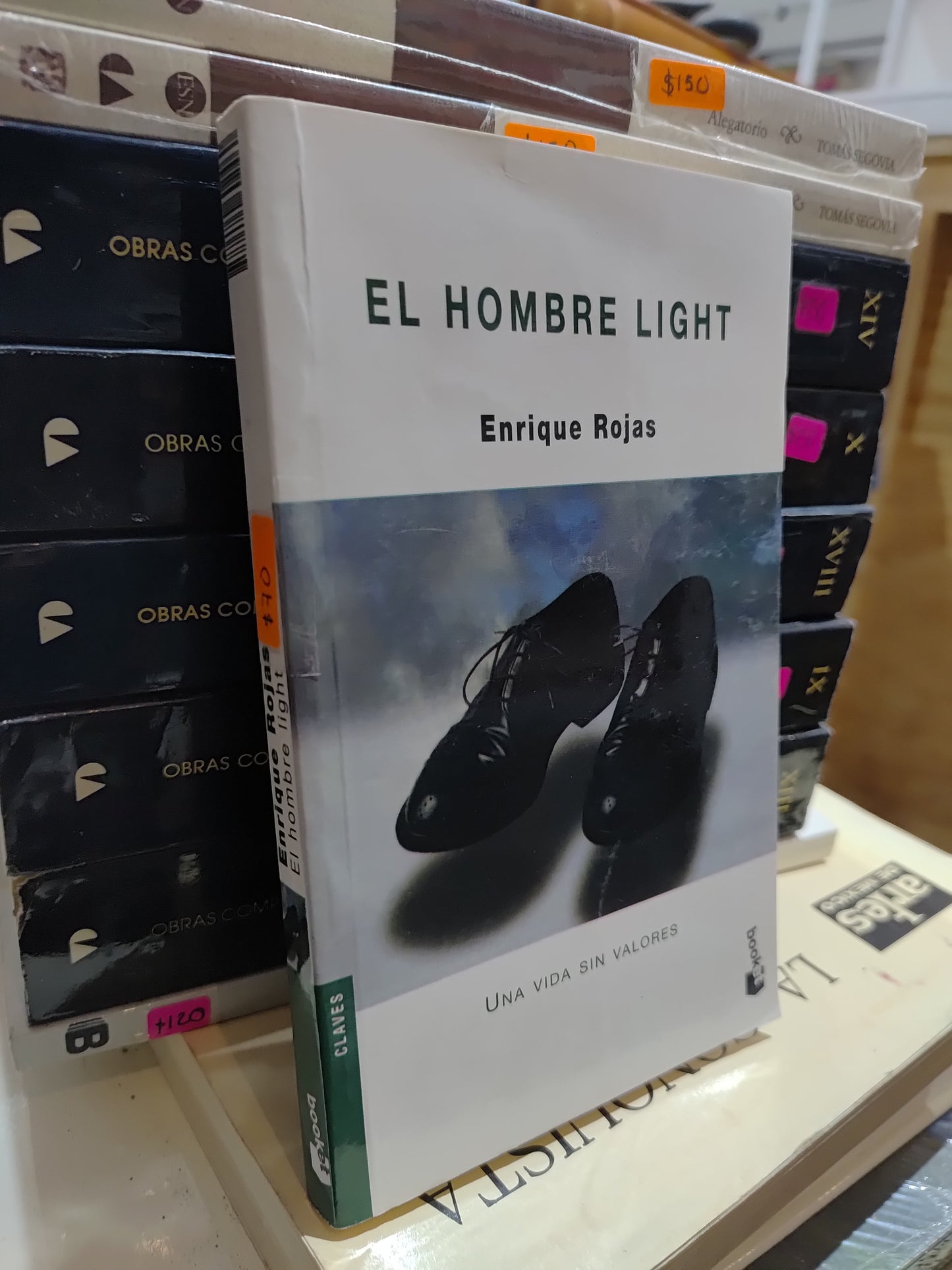 EL HOMBRE LIGHT POR ENRIQUE ROJAS USADO NOVELAS JUAREZ 515