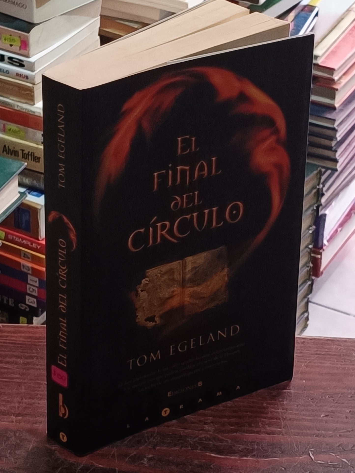 AL FINAL DEL CIRCULO TOM EGELAND USADO NOVELA LITERARIO 305