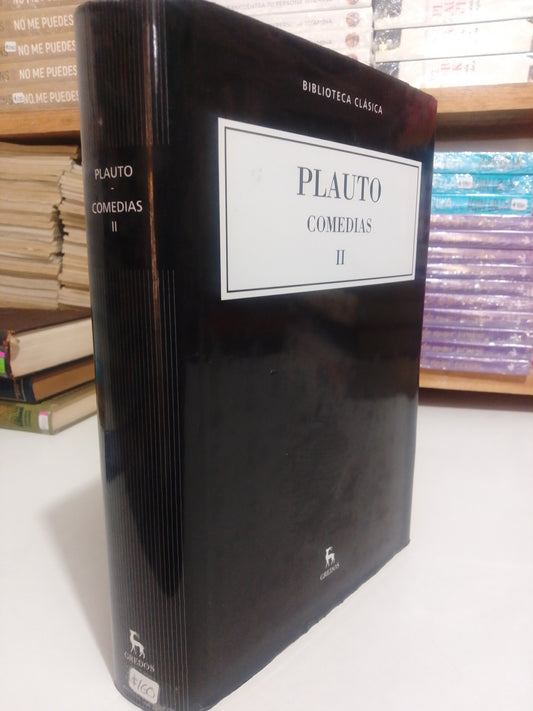 PLAUTO COMEDIAS II USADO NOVELA JUAREZ